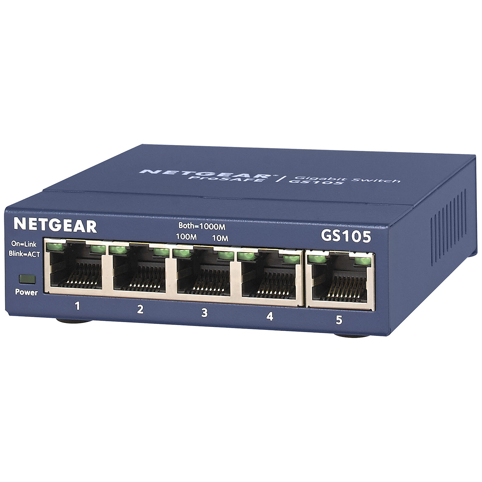 Netgear FS105-300PES Commutateur Ethernet 10/100 Mbps 5 Ports Noir 