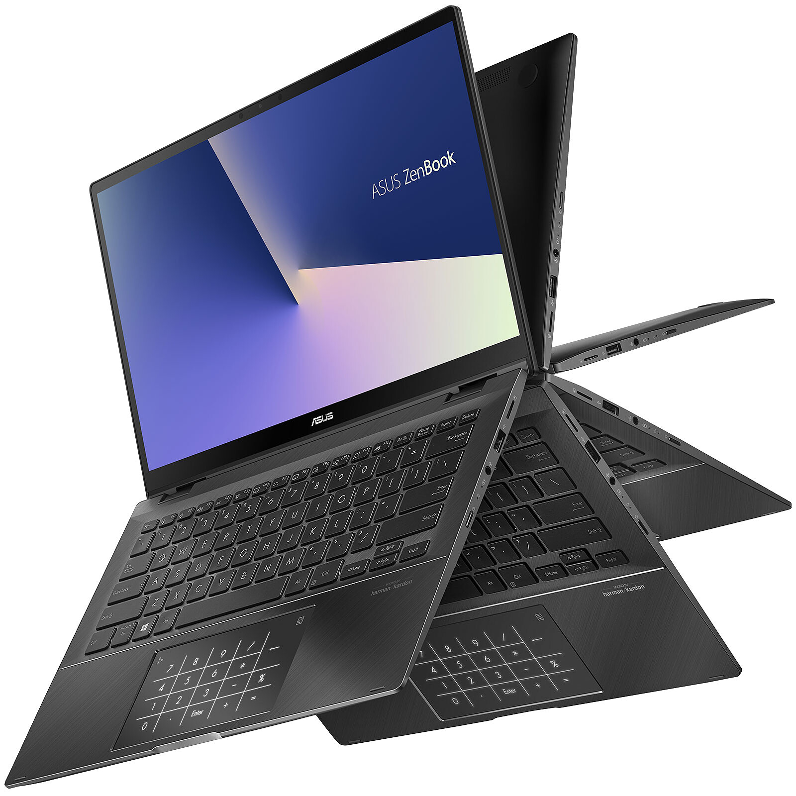 ASUS Zenbook Flip 14 UX463FA-AI032R with NumberPad - Laptop - LDLC