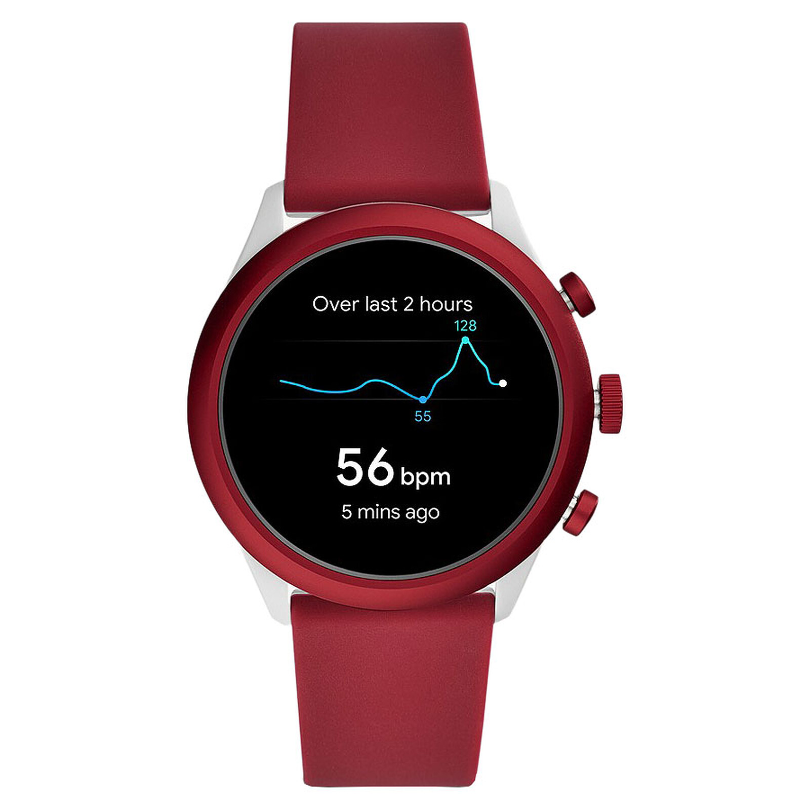 Fossil Sport 43 Smartwatch (43 mm / Silicona / - Smartwatch en LDLC | ¡Musericordia!