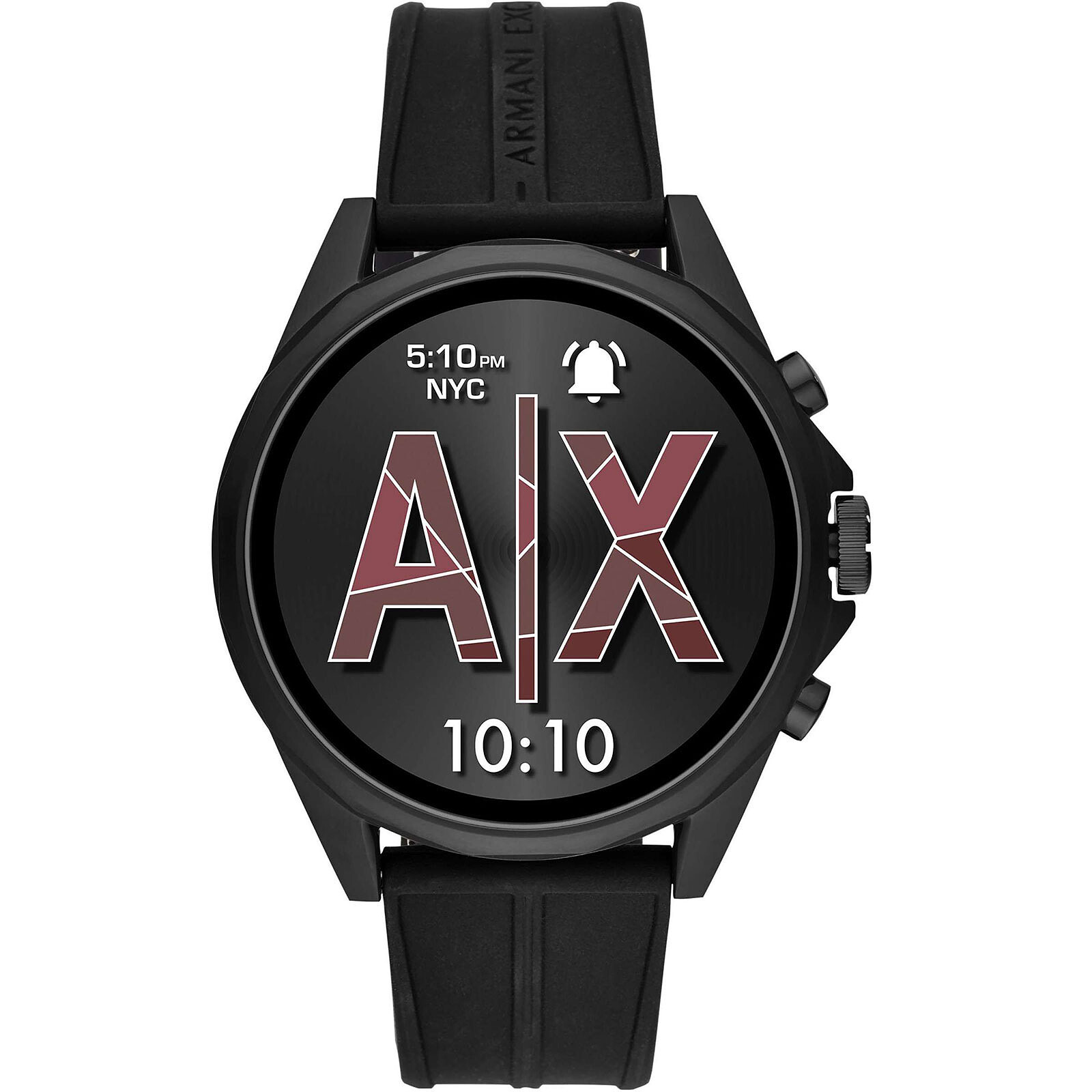 Armani Exchange Connected  (46 mm / Silicone / Black) - Smart watch Armani  Exchange on LDLC | Holy Moley