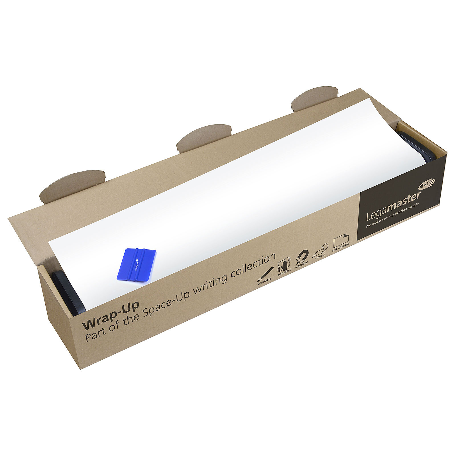 Legamaster Wrap-Up 101 x 300 cm - Tableau blanc et paperboard