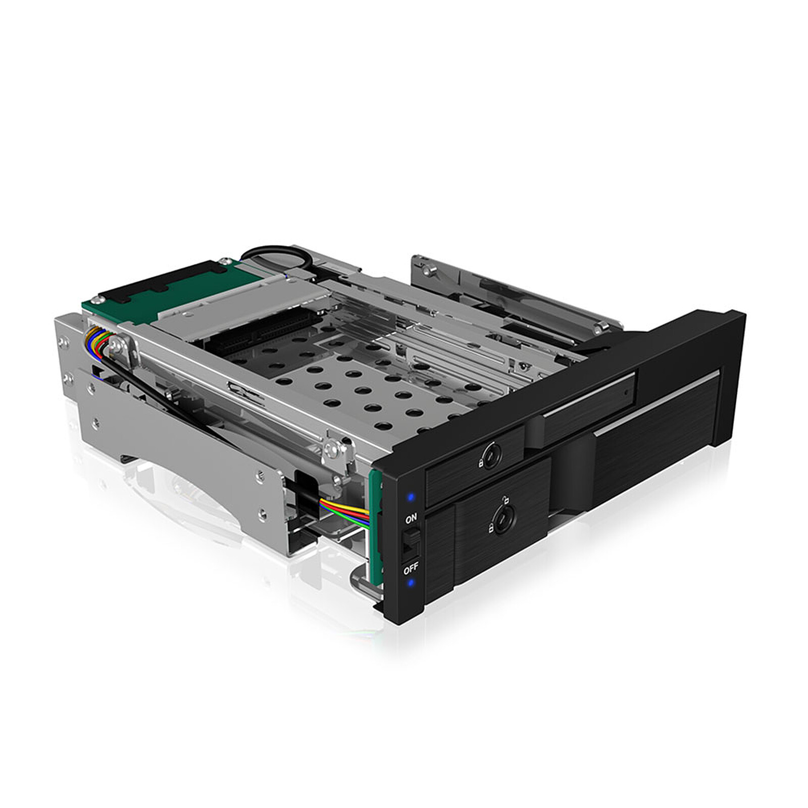 ICY BOX IB-129SSK-B - Rack HDD interne - Garantie 3 ans LDLC