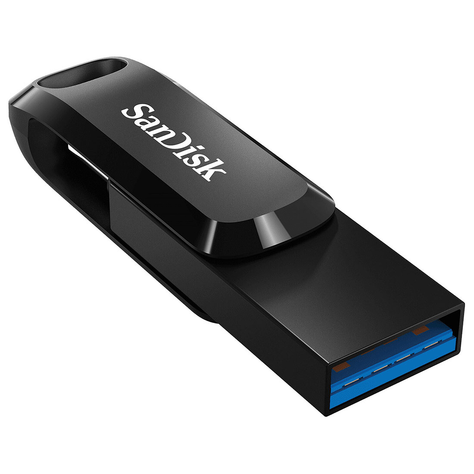 SANDISK Clé USB Ultra dual drive - USB 3.0 - Micro USB - 128 Go - Noir pas  cher 