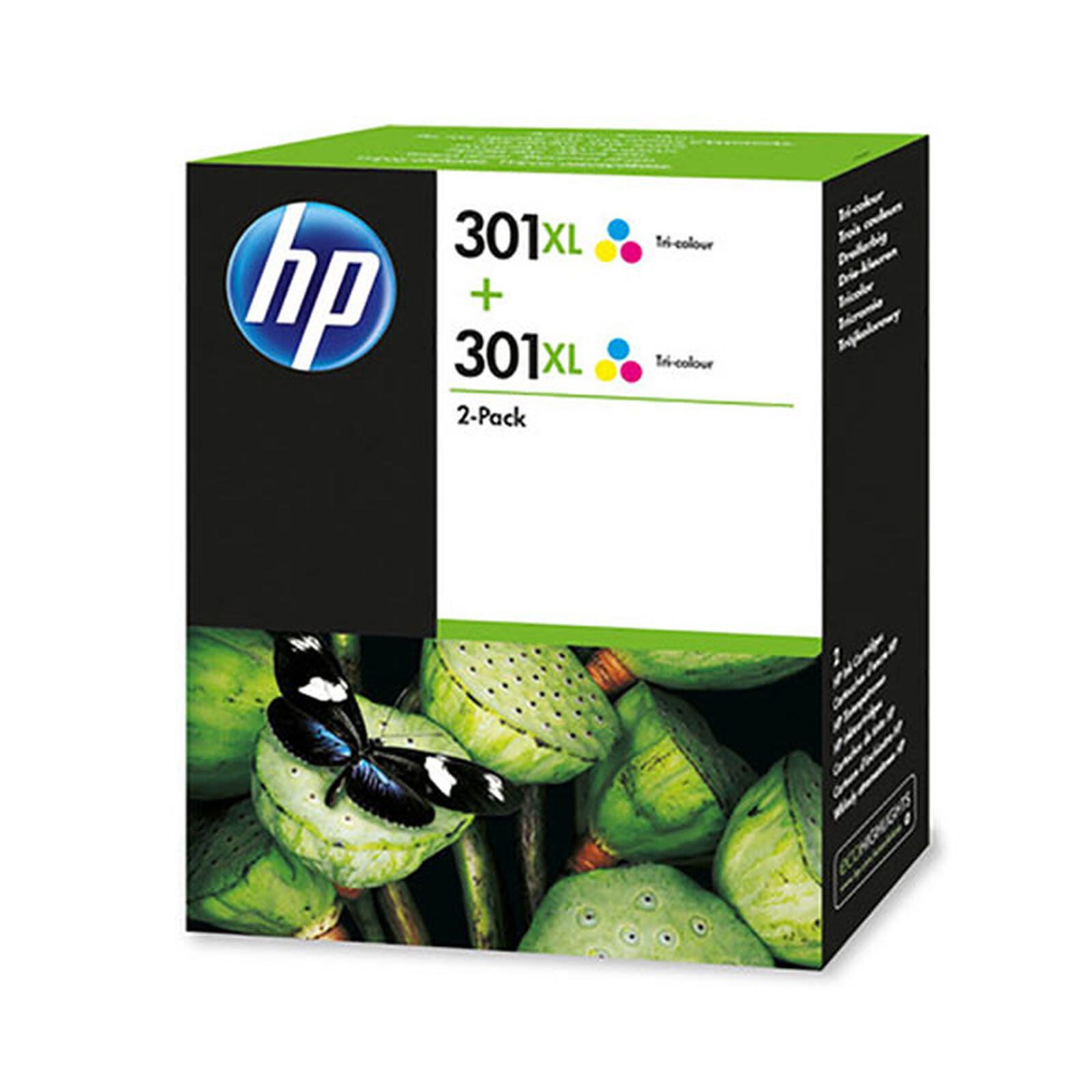 HP 304 Pack de 2 (3JB05AE) - Noir/3 Couleurs - Cartouche imprimante - LDLC