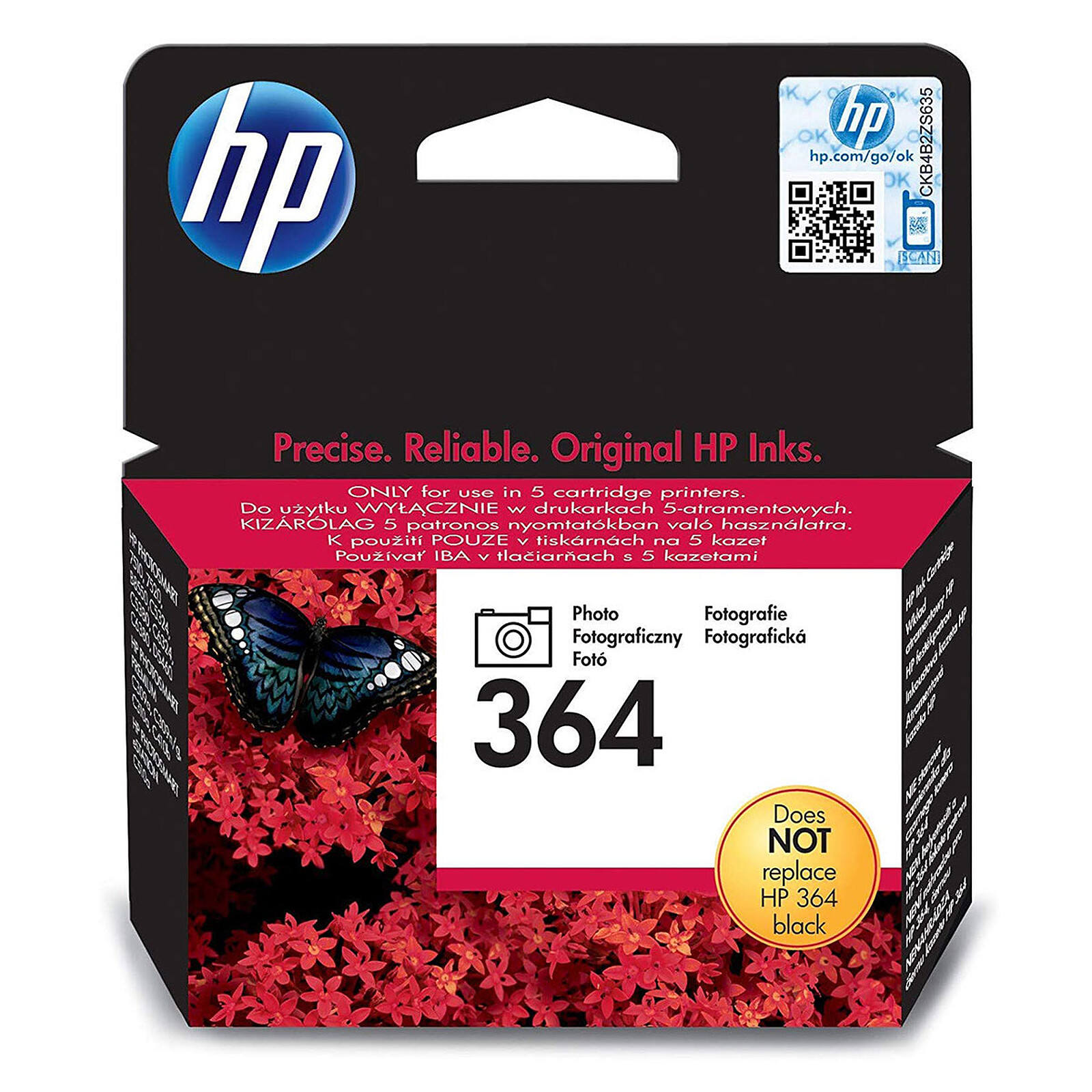 HP 305 (3YM61AE) - Noir - Cartouche imprimante - LDLC