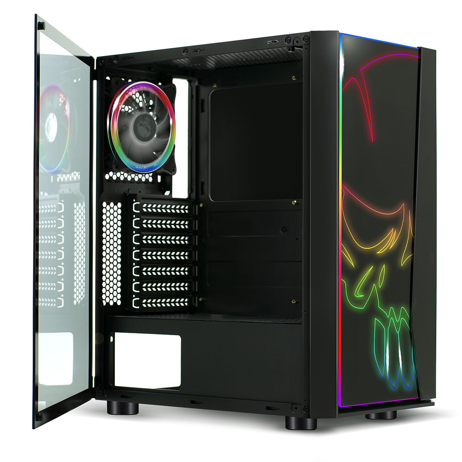 Spirit of Gamer Ghost One A-RGB Edition - Boîtier PC - Garantie 3