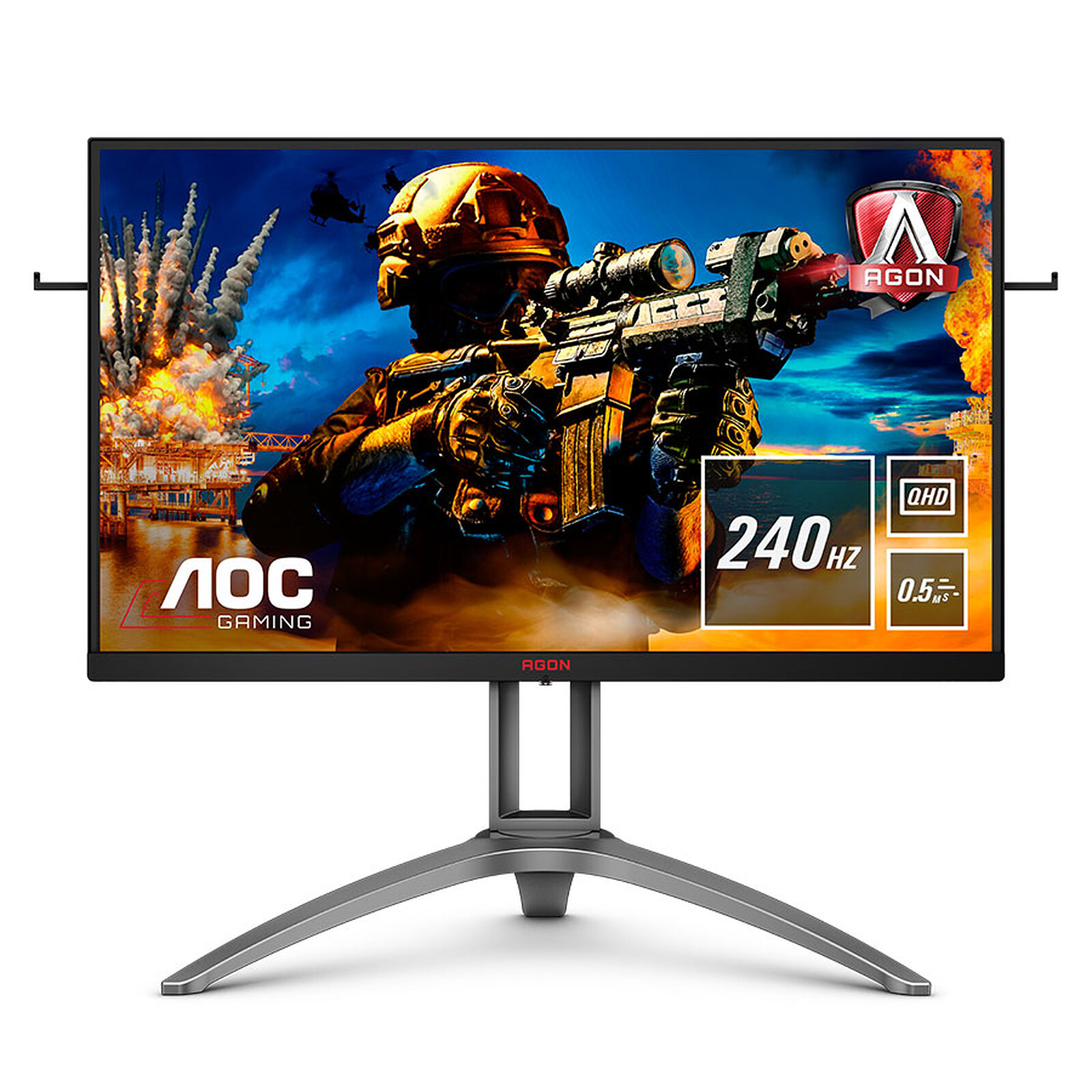 AOC 27 LED - Q27G3XMN - PC monitor - LDLC 3-year warranty