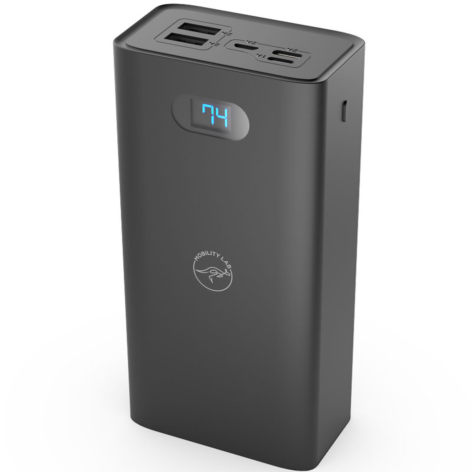 Mobility Lab Powerbank 30000 mAh (Noir) - Batterie externe - LDLC