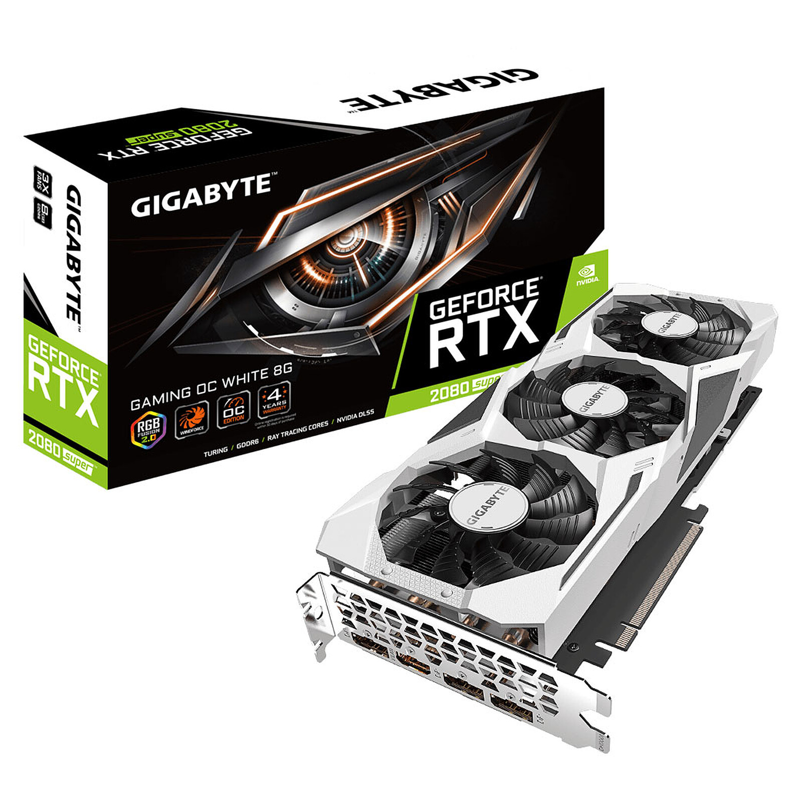Gigabyte GeForce RTX 2080 SUPER GAMING OC WHITE 8G - graphique Gigabyte sur LDLC | Muséericorde