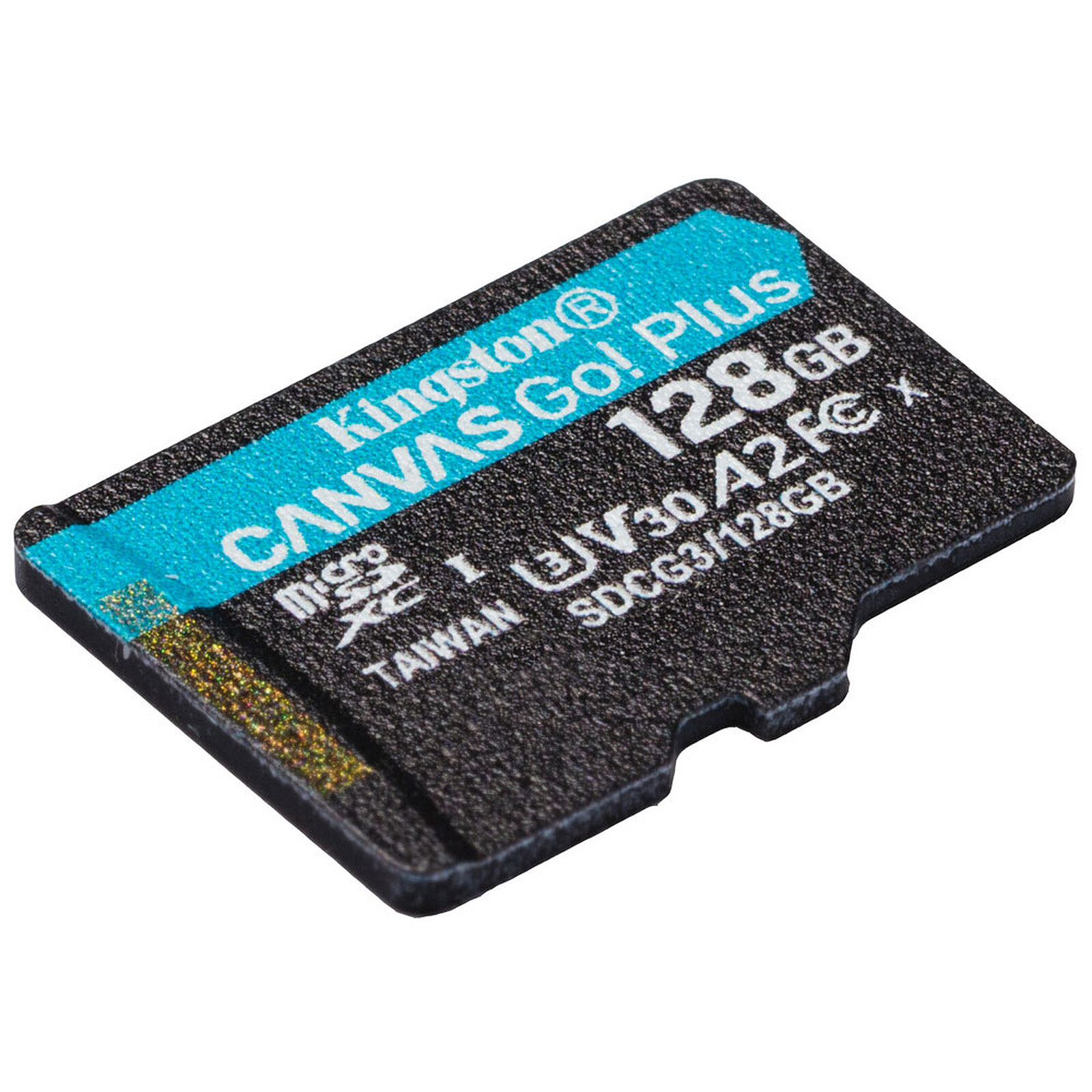 Kingston Canvas Go! Plus SDCG3/128GB - Carte mémoire - LDLC