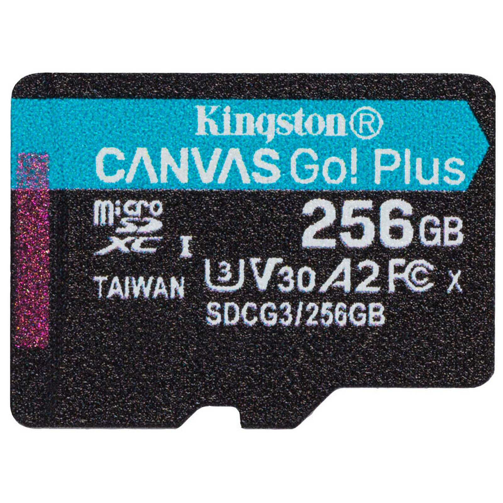 KINGSTON - Carte mémoire microSD Canvas Select Plus 512 Go + adaptateur SD