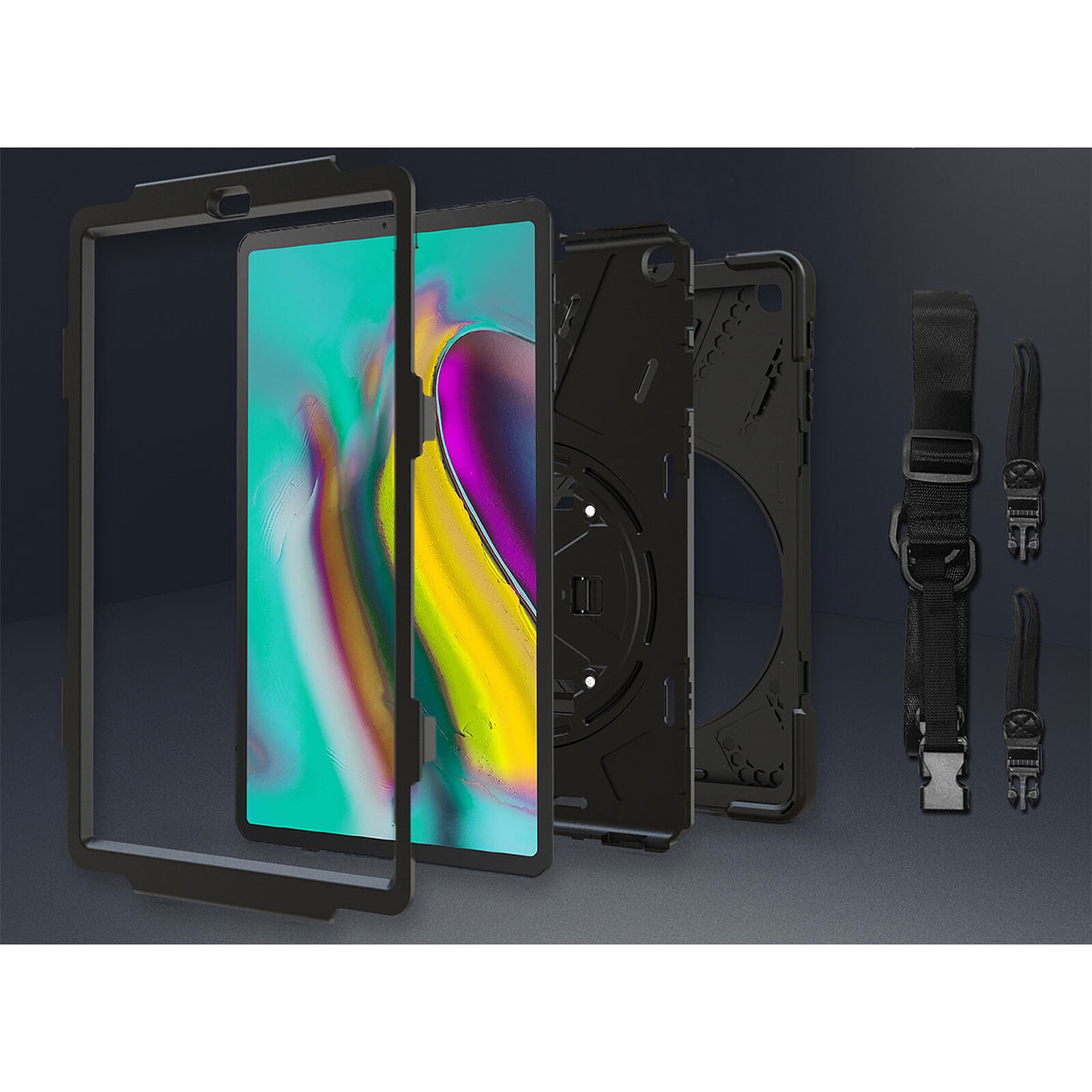 Akashi Coque  Renforc e Samsung  Galaxy  Tab  S5e  Etui 