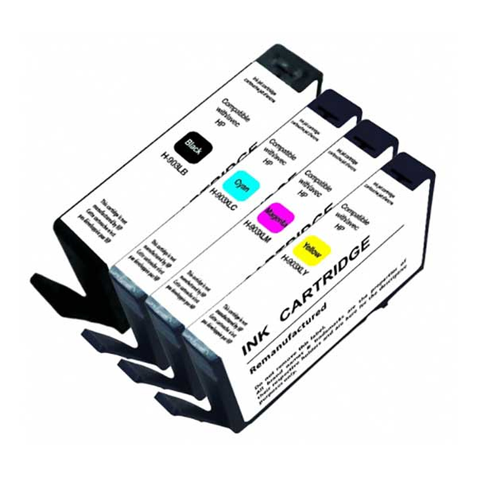 HP 903 (6ZC73AE) - Pack de 4 cartouches d'encre Noir/Cyan/Magenta/Jaune -  Cartouche imprimante - LDLC