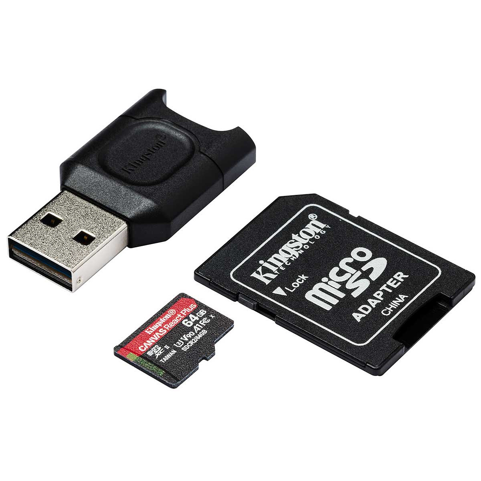Carte mémoire Secure Digital (SD) Kingston Canvas Select 512 Go SDXC Class  10 avec adaptateur - La Poste