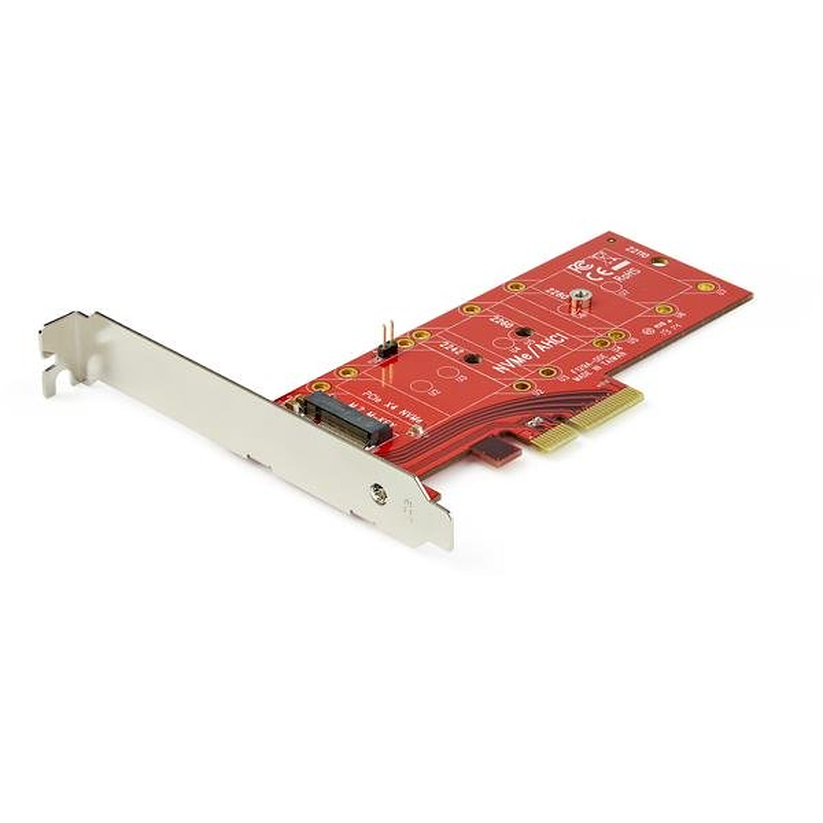 Double USB3.0 1 port Type c M.2 PCIe Adaptateur M2 SSD SATA B Clé à PCI e  3.0 Contrôleur carte de convertisse