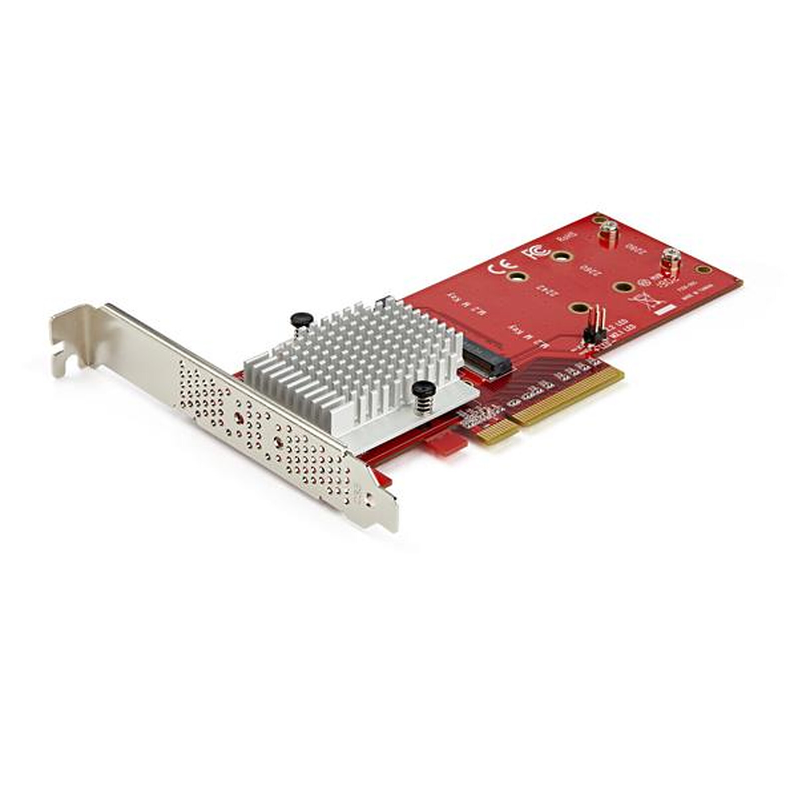 MicroConnect PCIe x4 M.2 NVMe SSD Adapter - Carte contrôleur
