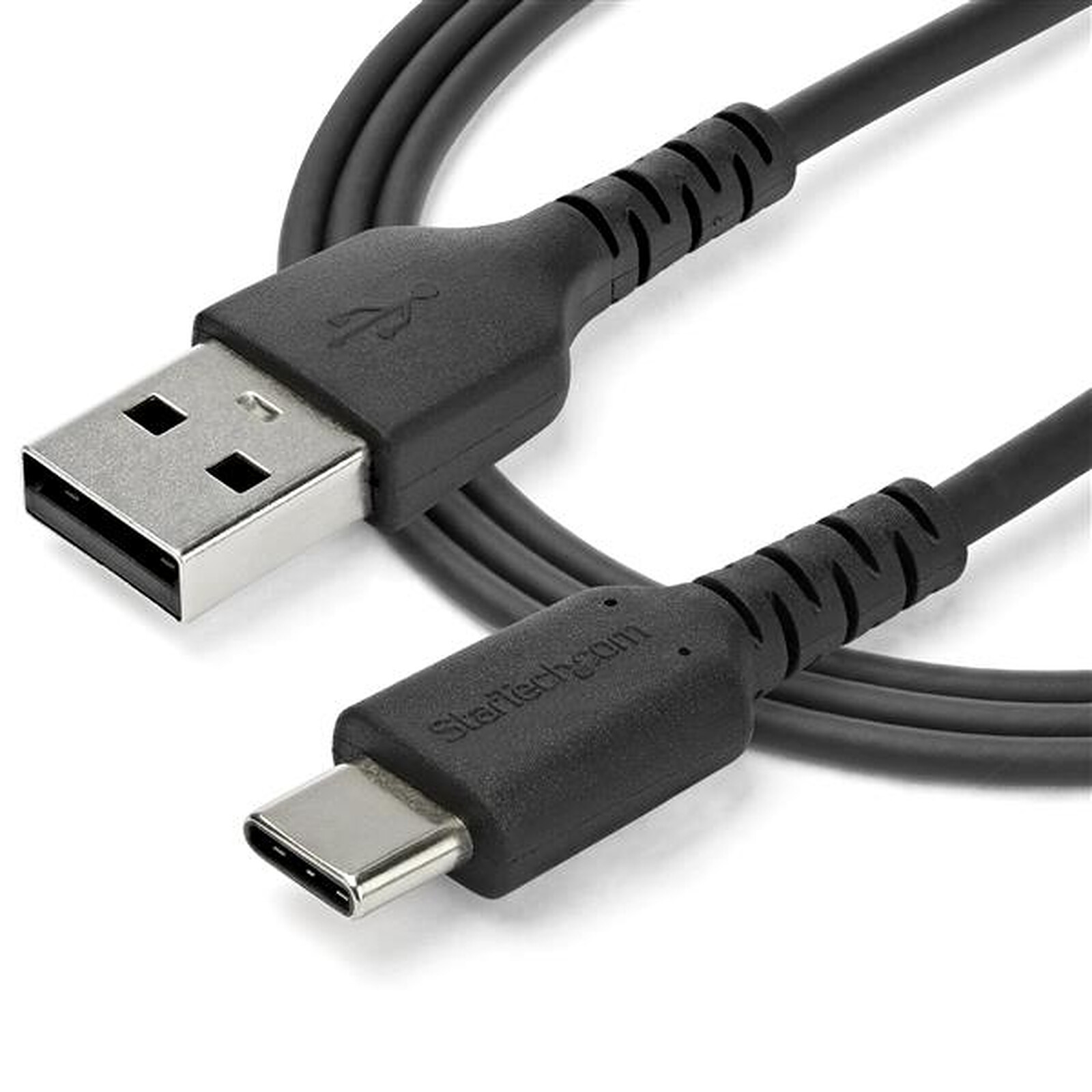 Câble adaptateur USB à connecteur USB 2.0 A femelle vers micro-USB 2.0 B  mâle OTG noir 0,20 m. - Discomputer