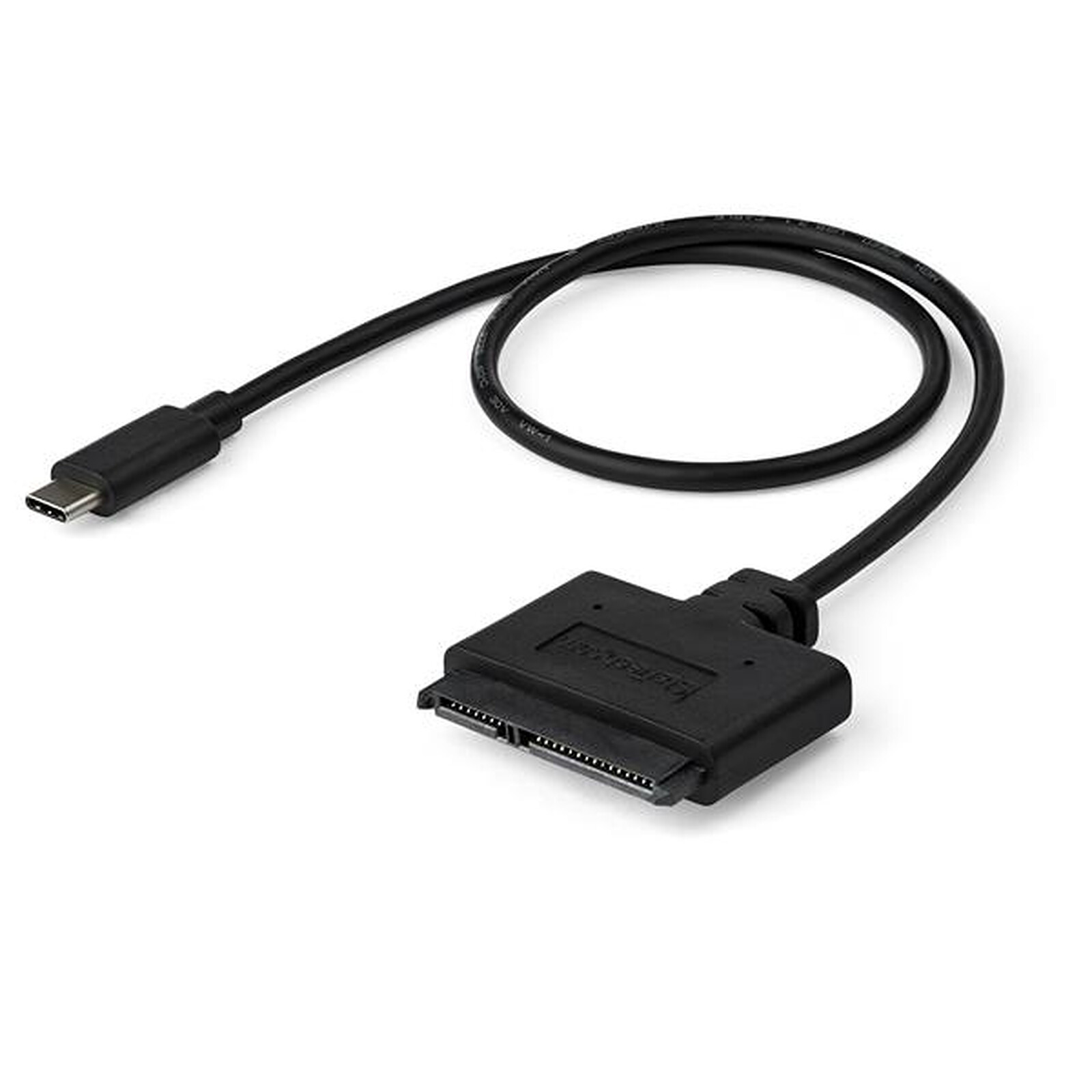 Adaptateur USB IDE ou SATA adaptateur secteur 12 V 2 A et câble USB 3.0 adaptateur de disque dur USB 3.0 universel pour disque dur SATA HDD/SSD et disque dur IDE 2,5/3,5 