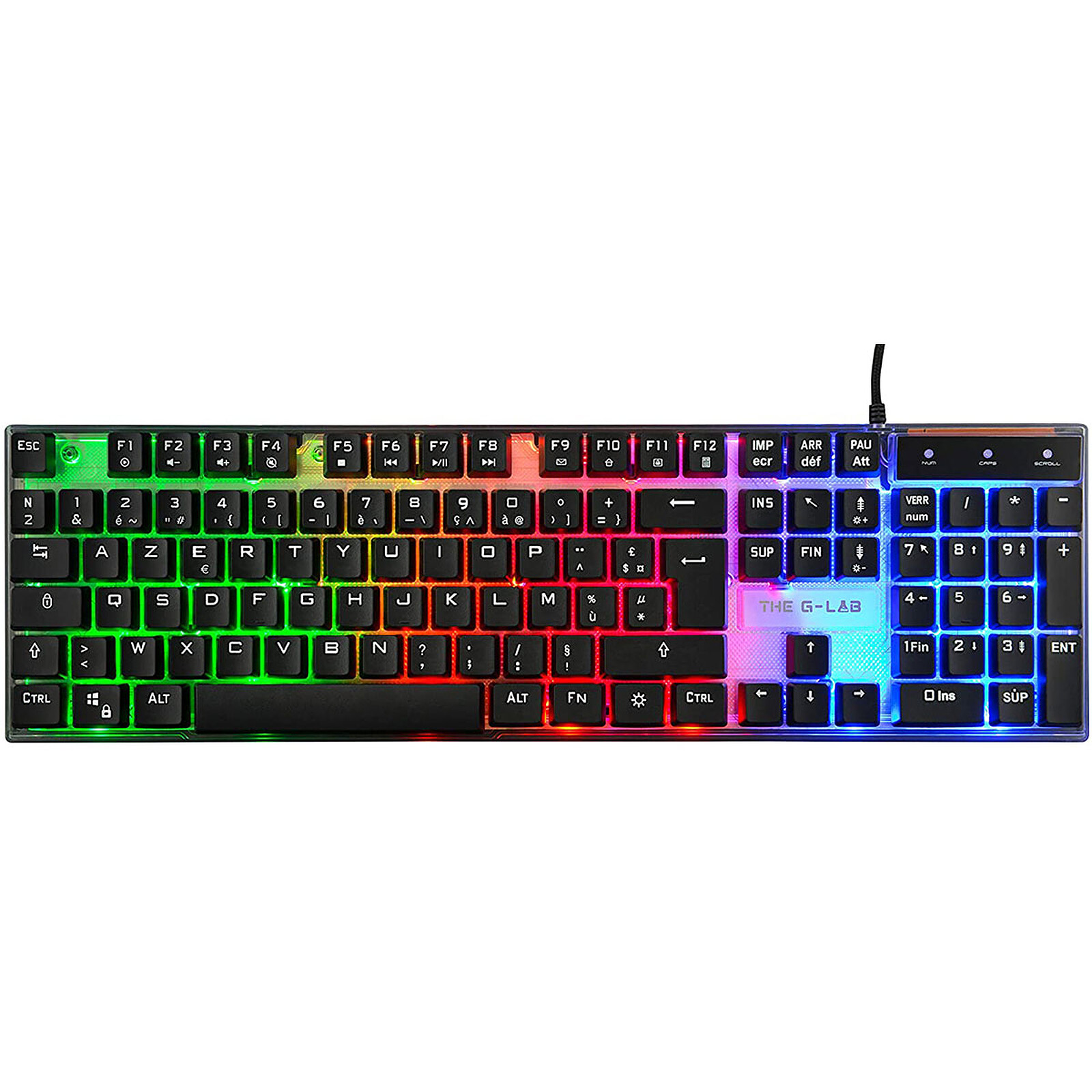 Clavier gamer THE G-LAB GLAB-COMBO-ZINC
