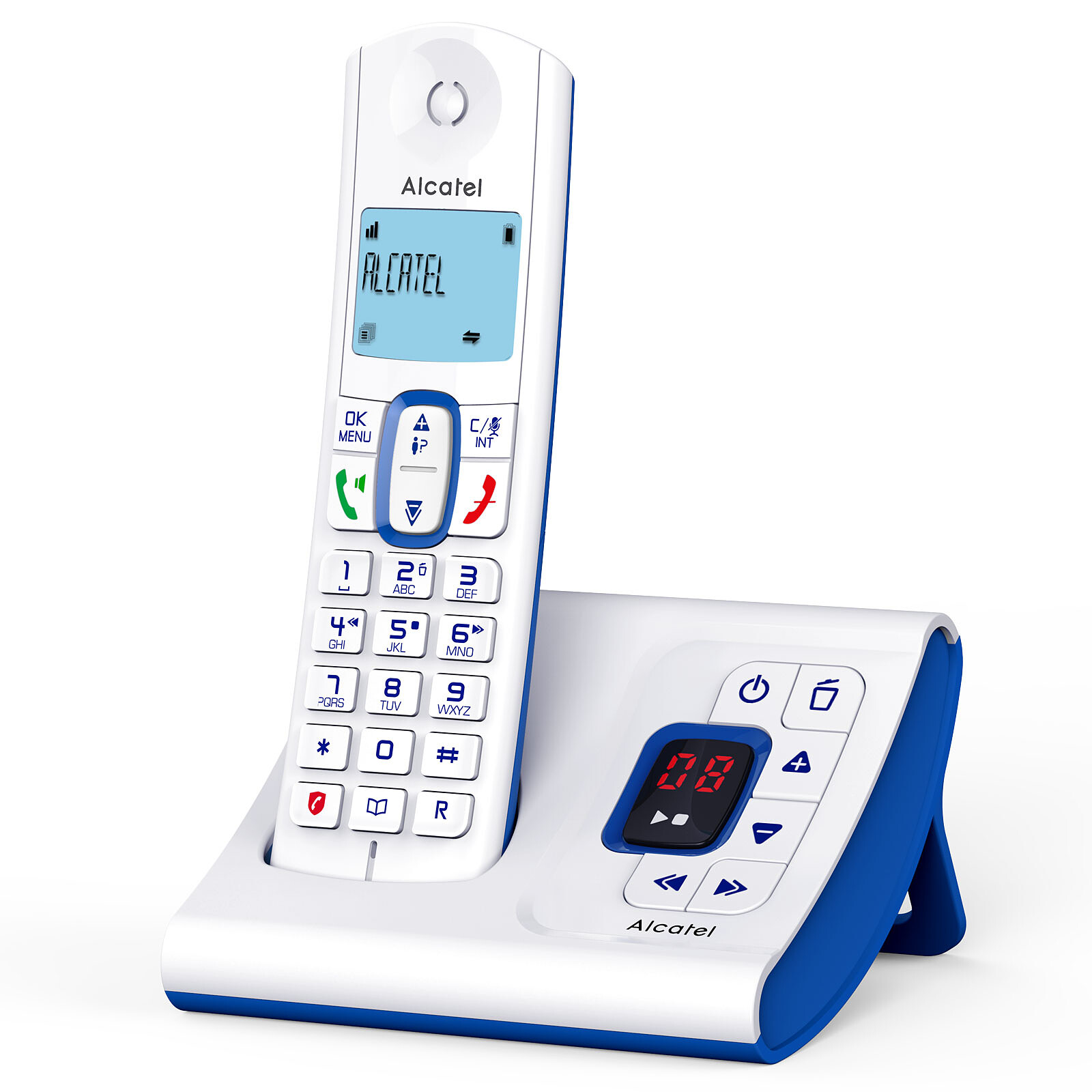 Alcatel F630 Voice Blue - Cordless phone - LDLC 3-year warranty
