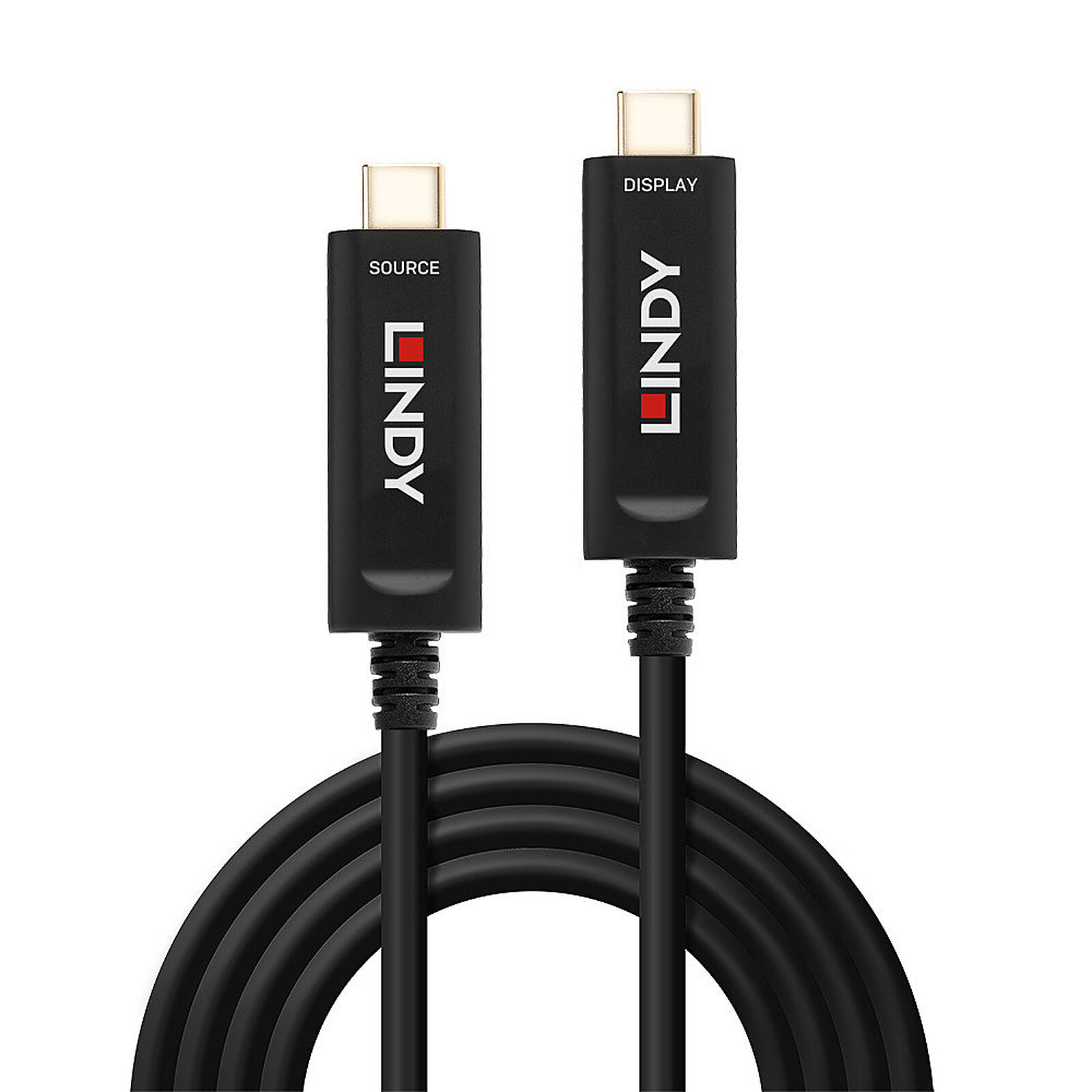 Arrepentimiento Distinguir Ártico Cable de vídeo Lindy híbrido de fibra óptica USB tipo C (30 m) - USB Lindy  en LDLC