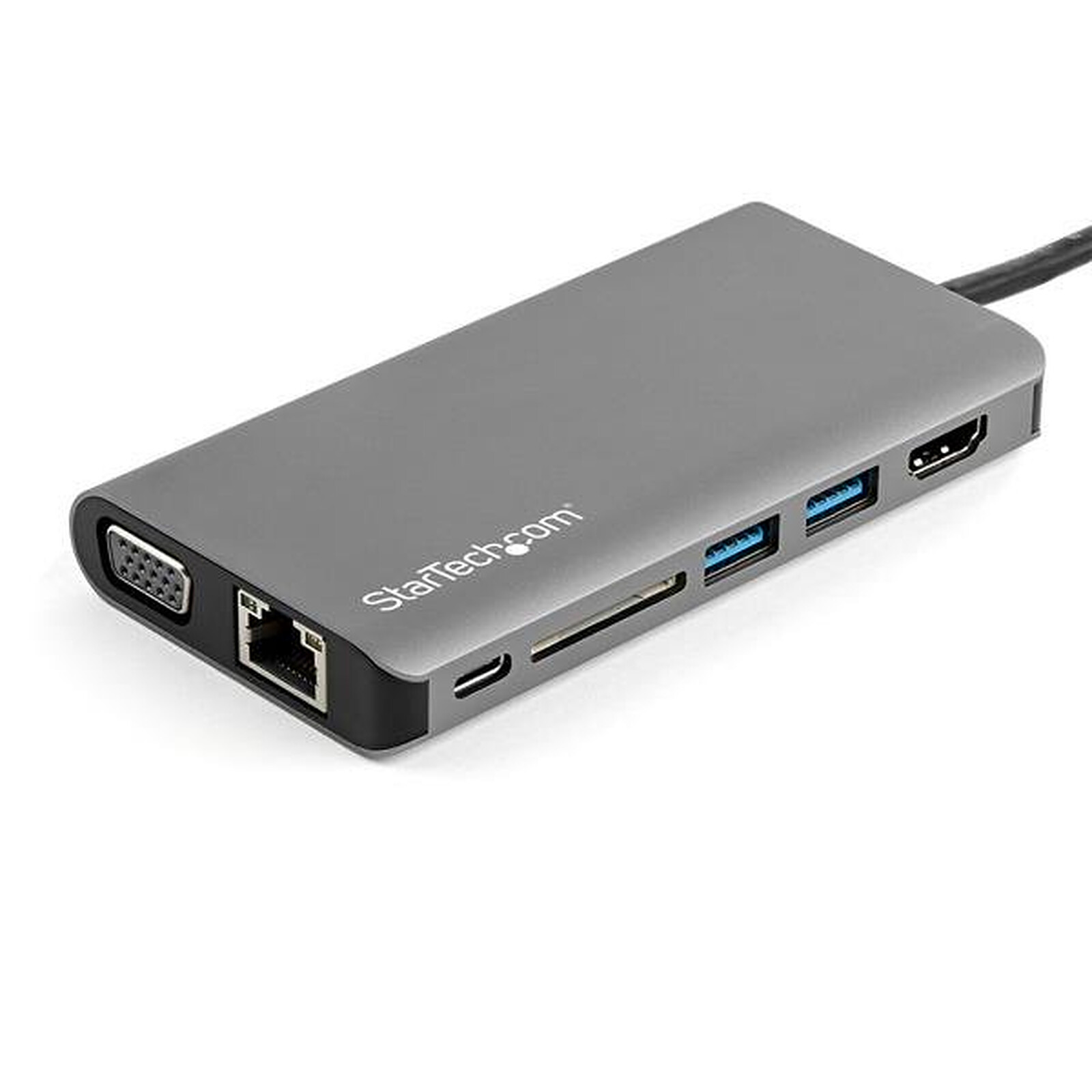 StarTech.com Adaptateur multiport USB-C - Lecteur de carte mémoire SD -  Power Delivery - Station d'accueil PC portable - Garantie 3 ans LDLC