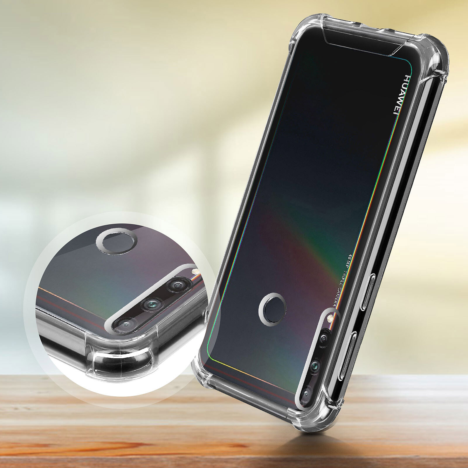 Akashi TPU Case Reinforced Angles Huawei P40 Lite E - Phone case - LDLC 3-year  warranty