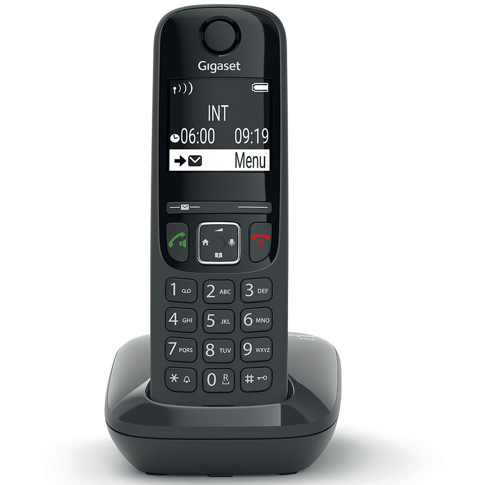 Téléphone fixe sans fil Gigaset E560 Argent - Téléphone sans fil