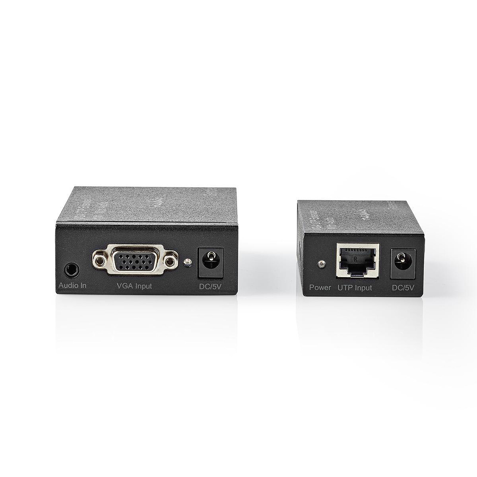 Nedis Transmetteur et récepteur VGA et Extension Audio sur Cat 5e