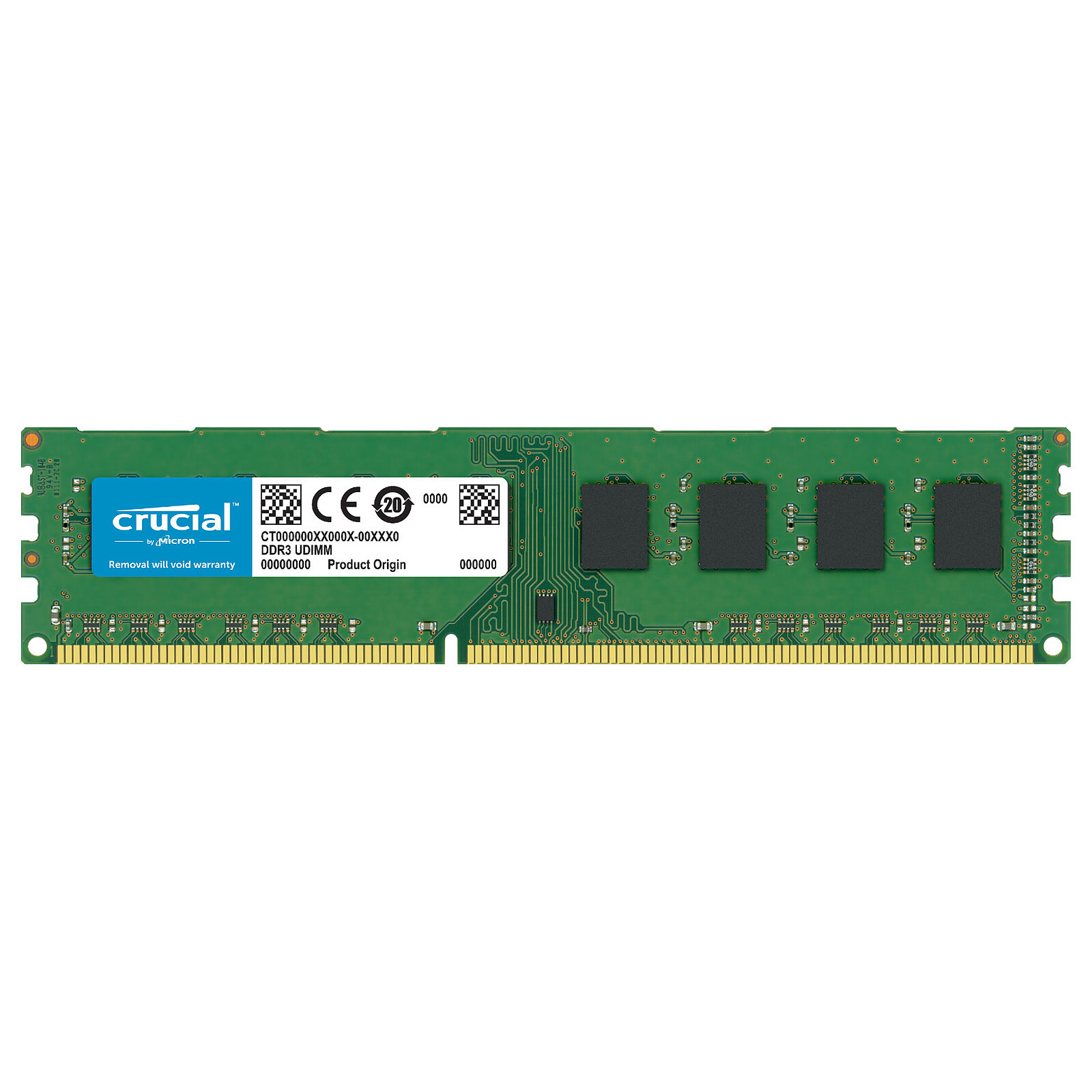 Crucial DDR4 32 Go 3200 MHz CL22 DR X8 - Mémoire PC - LDLC