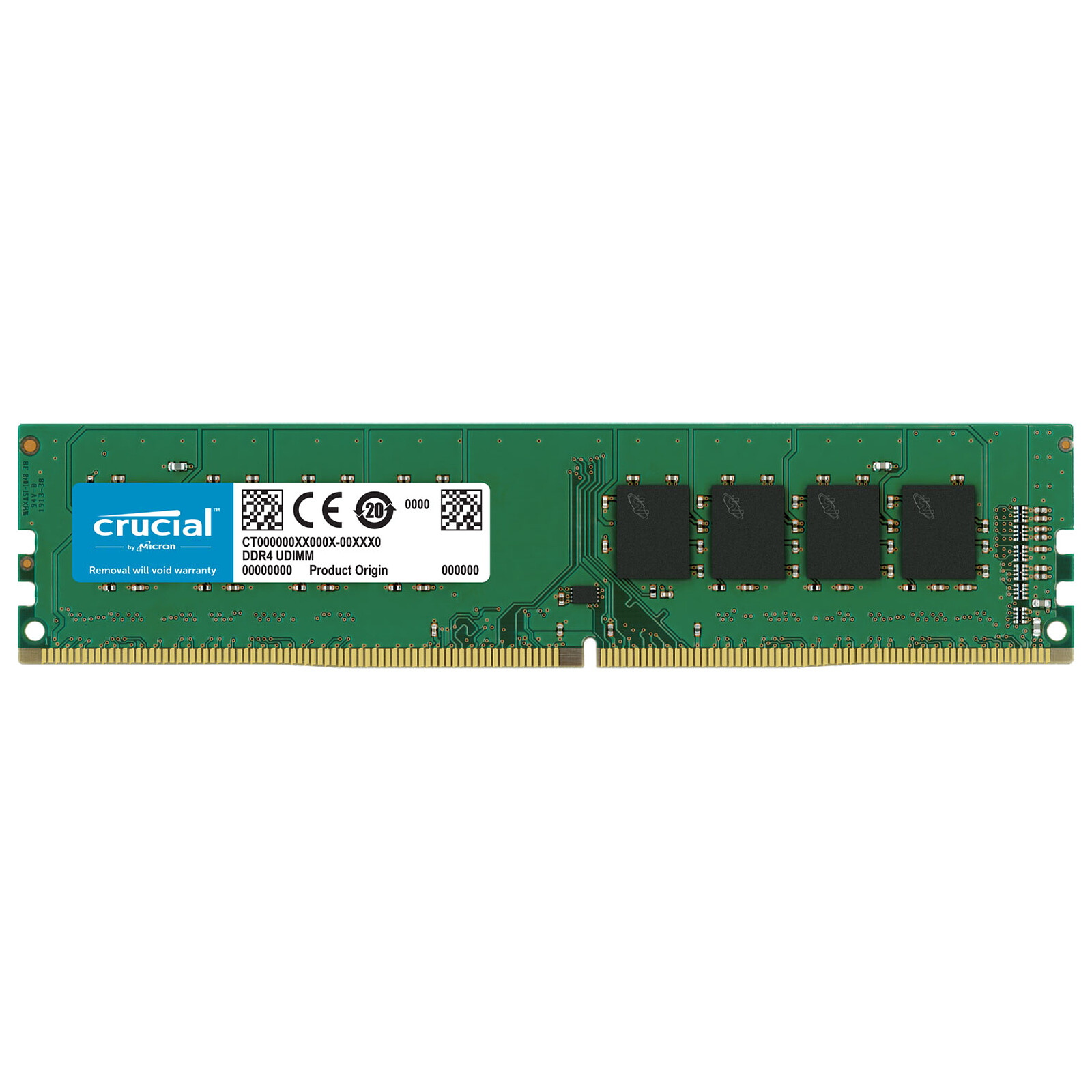 Goodram PC 2666 Retail 1x8GB DDR4 Retail 1x8GB DDR4 Mémoire RAM Vert