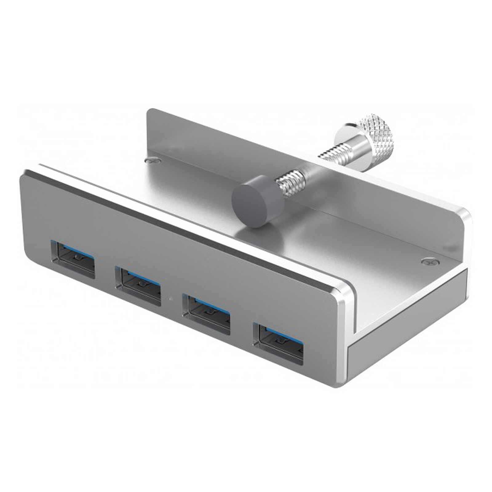 Hub USB 3.0 avec 4 ports USB-A - alimentation USB-C supplémentaire - noir -  Orico