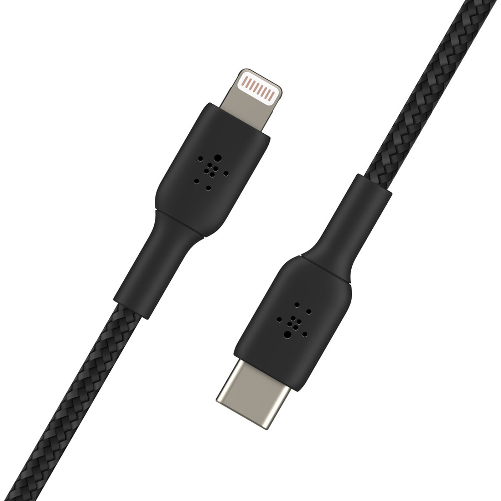 Belkin Câble USB-C vers Lightning MFI renforcé (noir) - 2 m