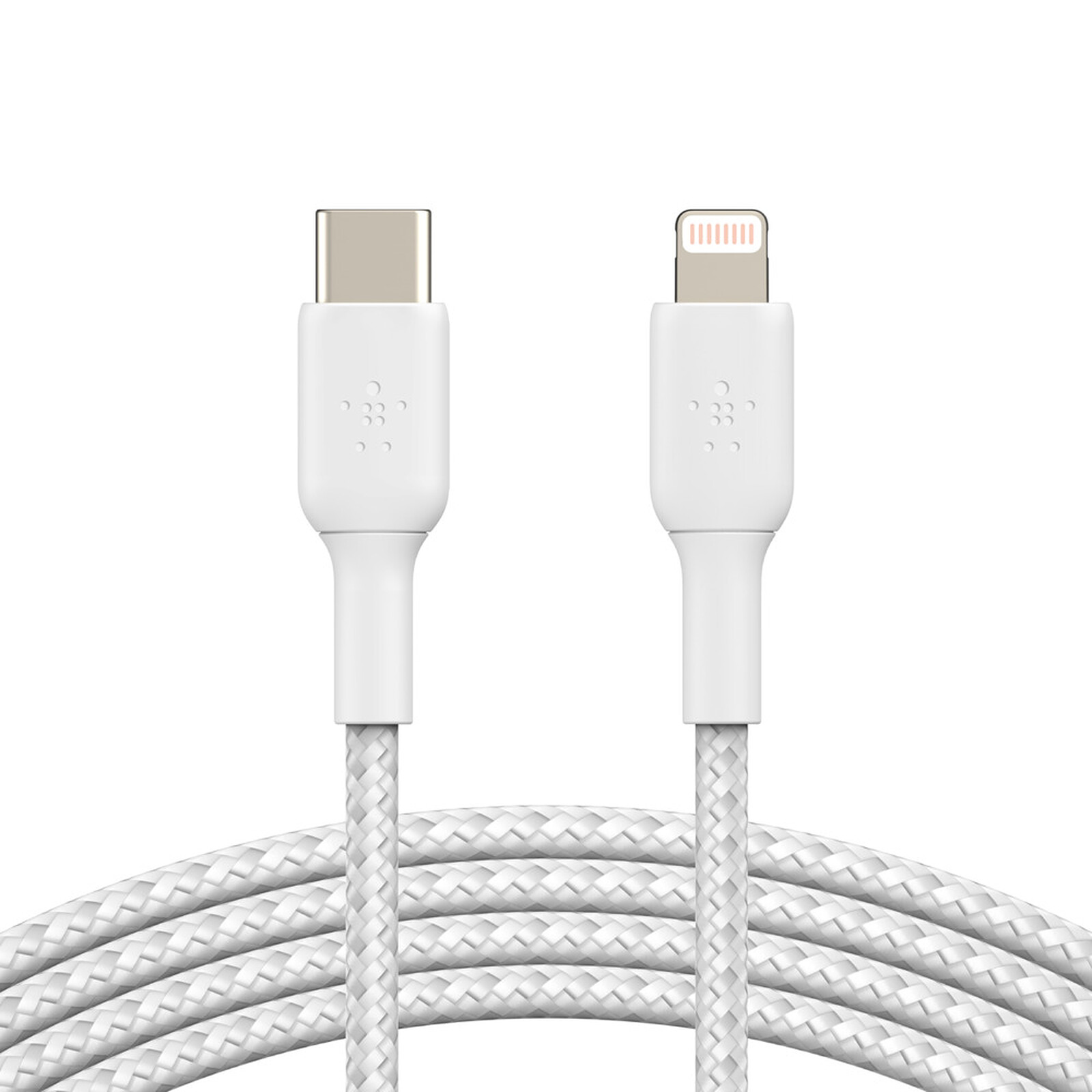Belkin USB-C to Lightning MFI cable (white) - 1m - Apple