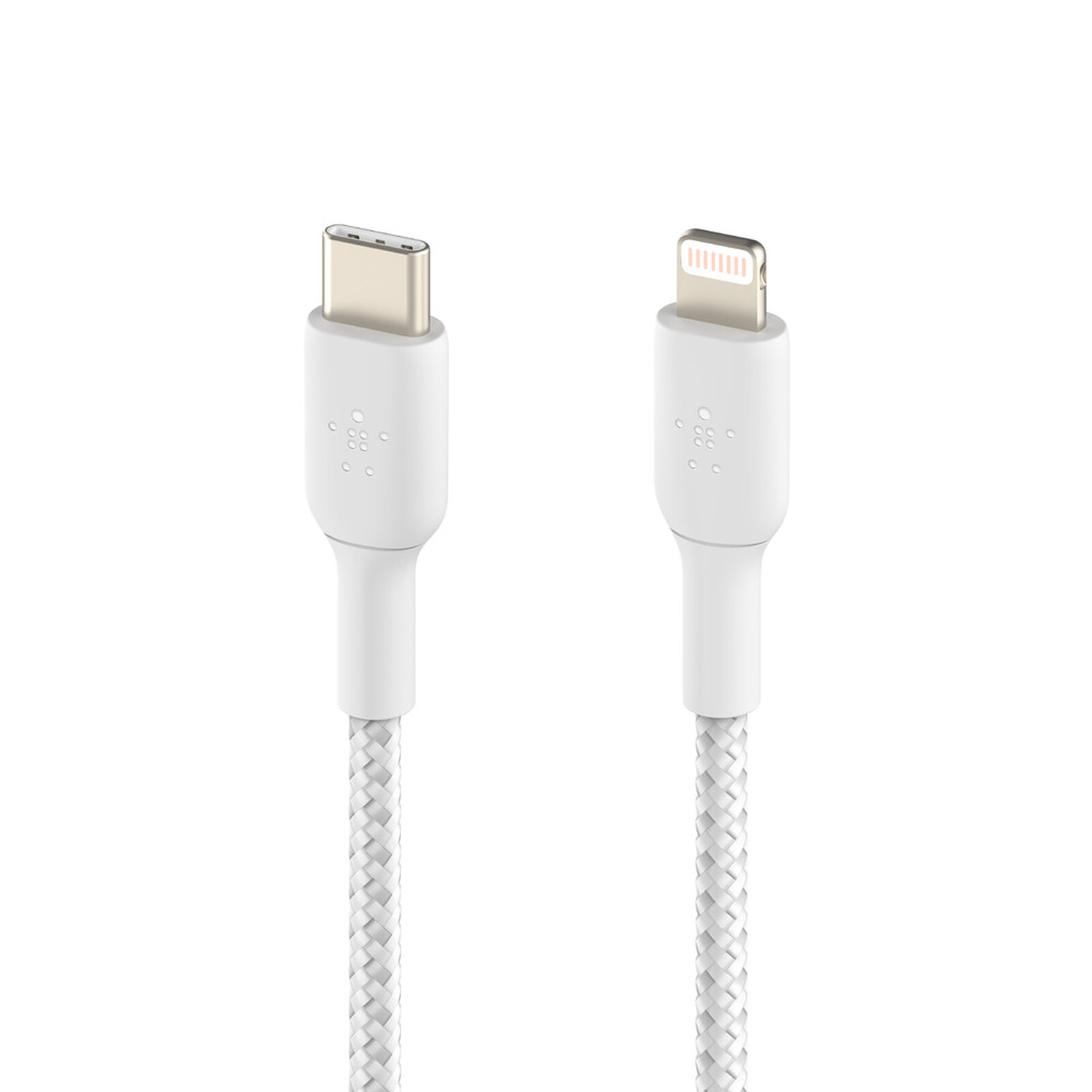 Belkin Câble USB-C vers Lightning MFI renforcé (blanc) - 1 m
