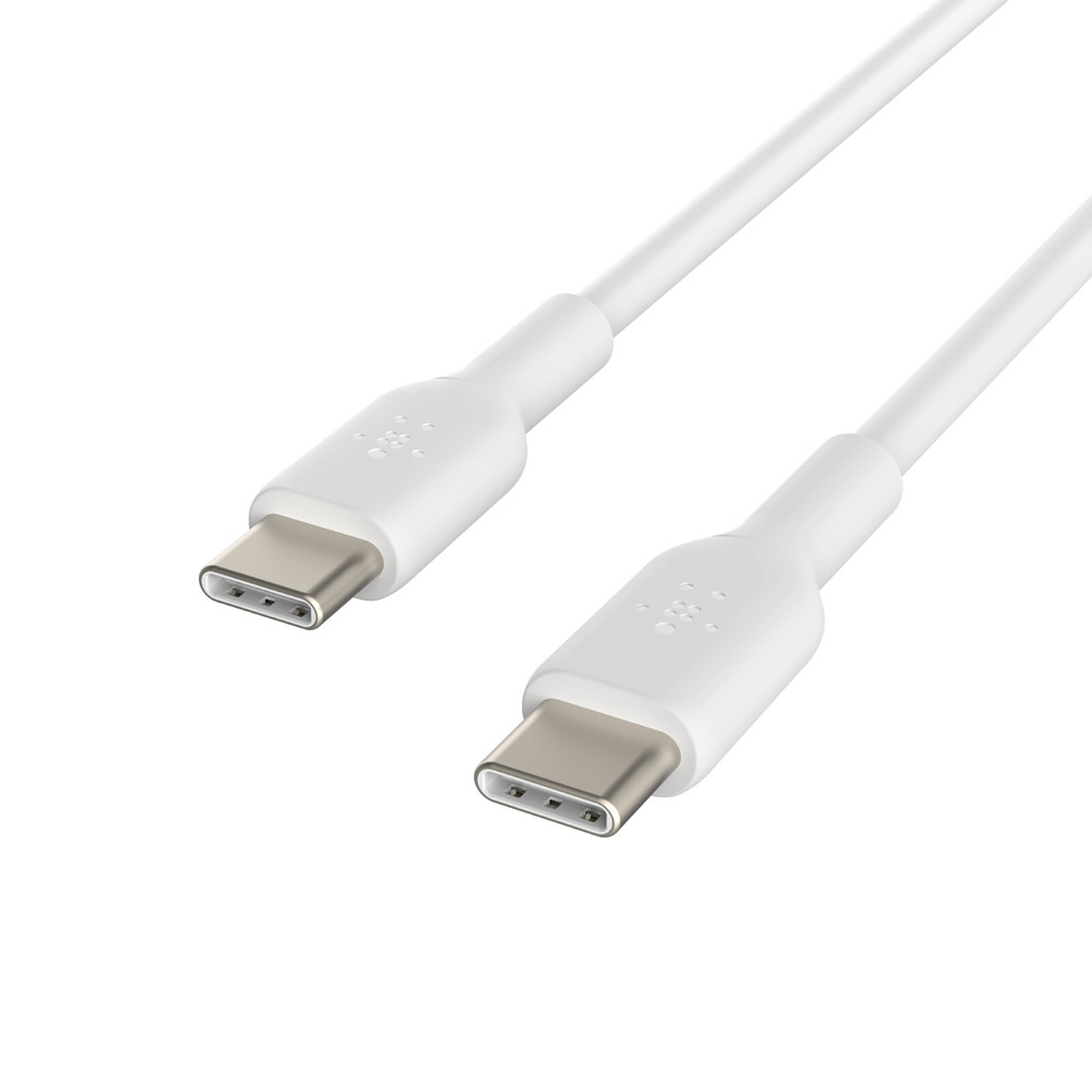 Belkin 2x câbles USB-C vers USB-C (blanc) - 1 m - USB - Garantie 3 ans LDLC