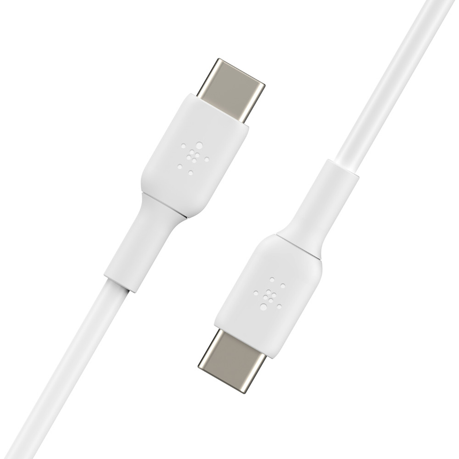 Belkin Câble de recharge USB-C vers USB-C Boost Charge câble USB Type-C pour Samsung, Pixel, iPad Pro, etc. ; 1 m, noir