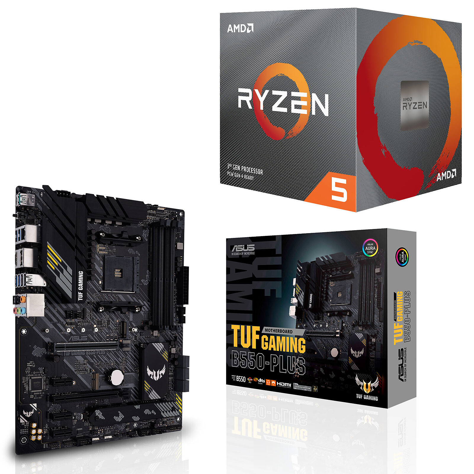 PC Upgrade Kit AMD Ryzen 5 3600 ASUS TUF GAMING B550-PLUS 