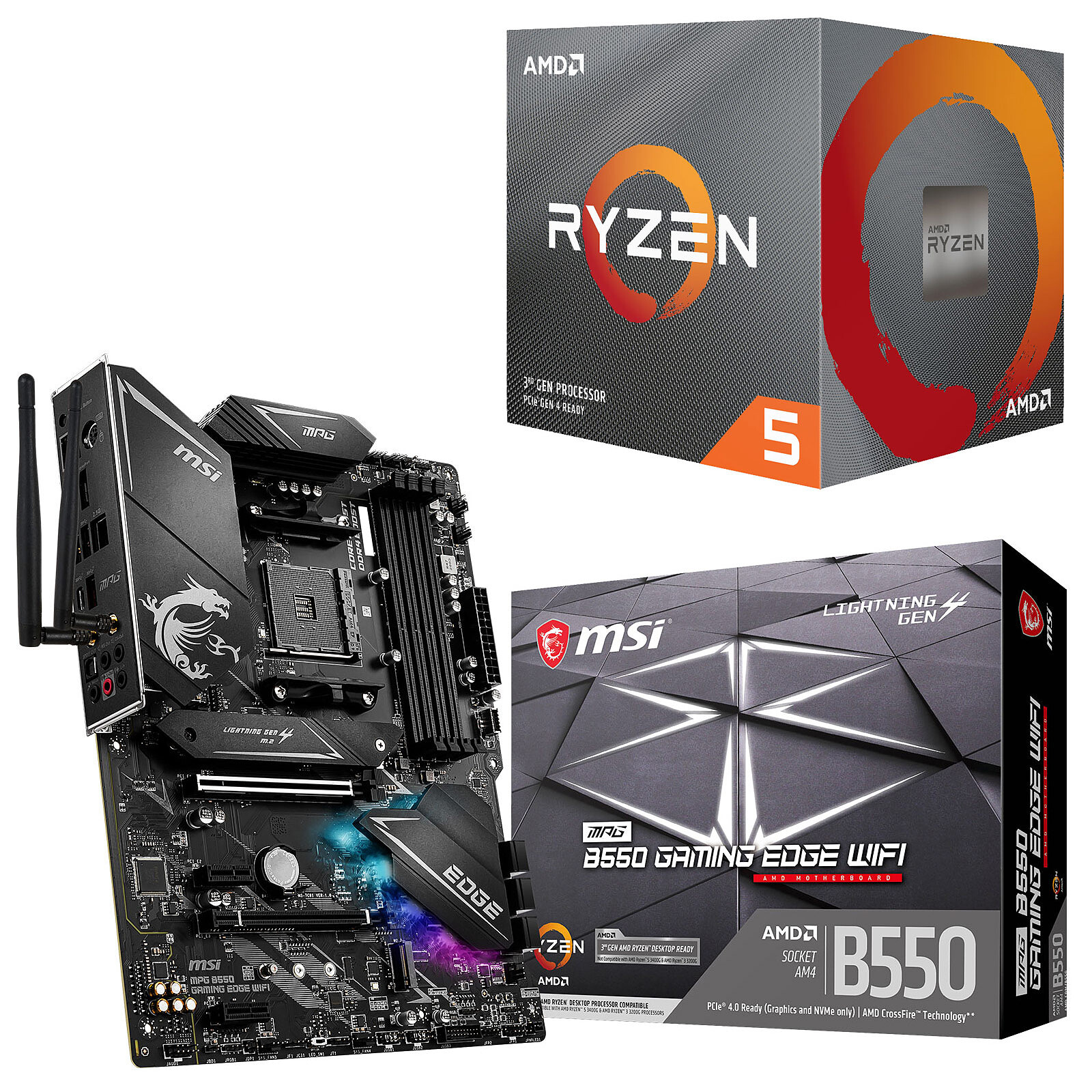 AMD Ryzen 5 3600G 4.2Ghz