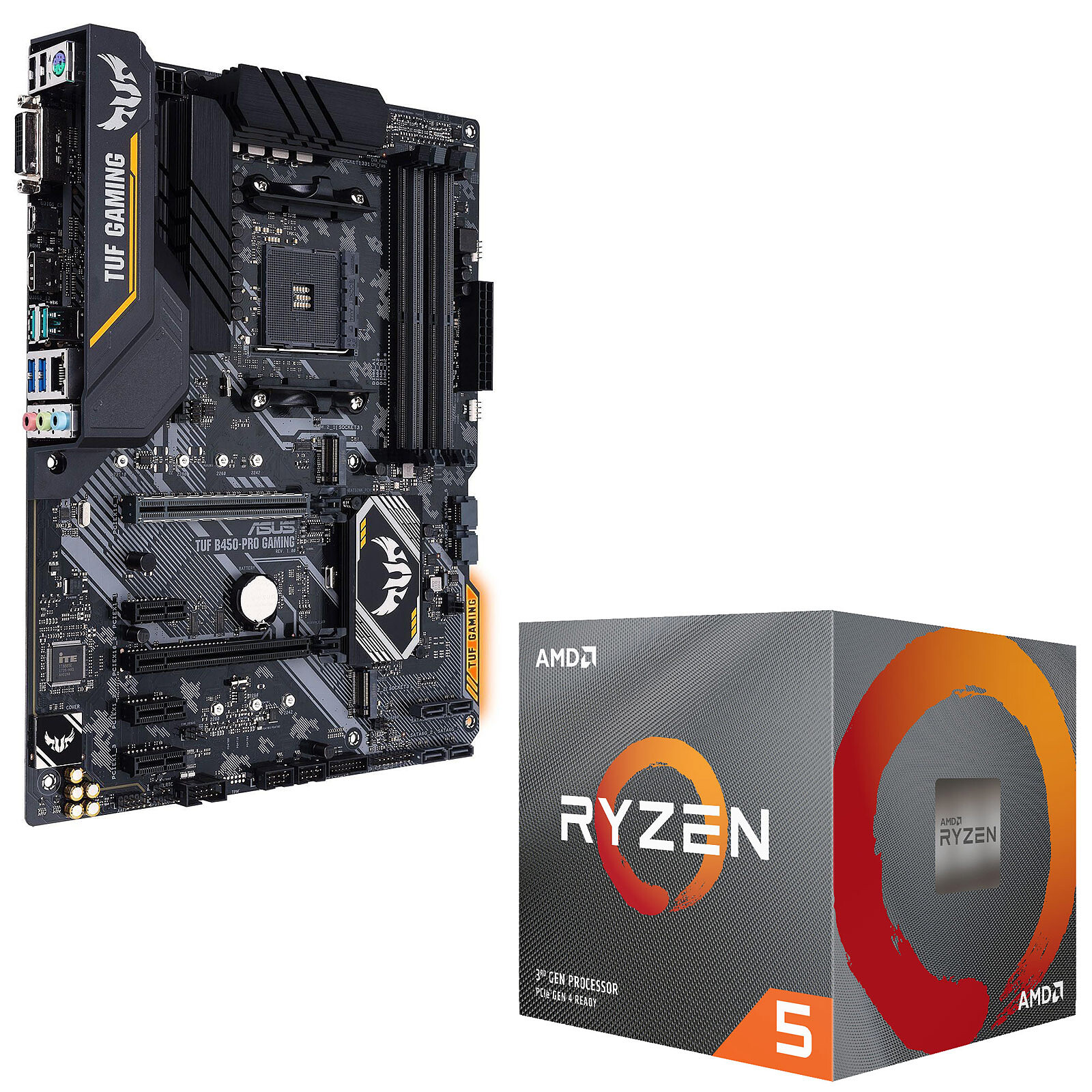 Ryzen5 3600 マザーボード B450 pro - PCパーツ