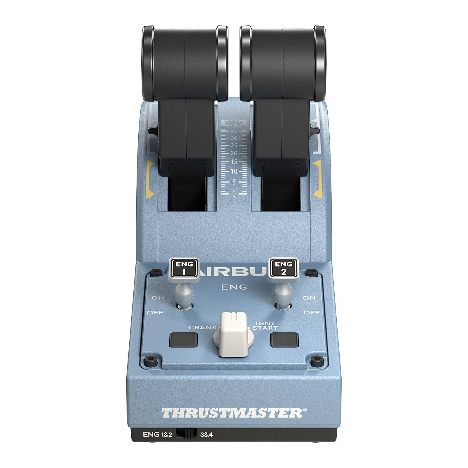 Bleu USB Joystick Analogique/Numérique PC Thrustmaster Thrustmaster Airbus Edition Noir 