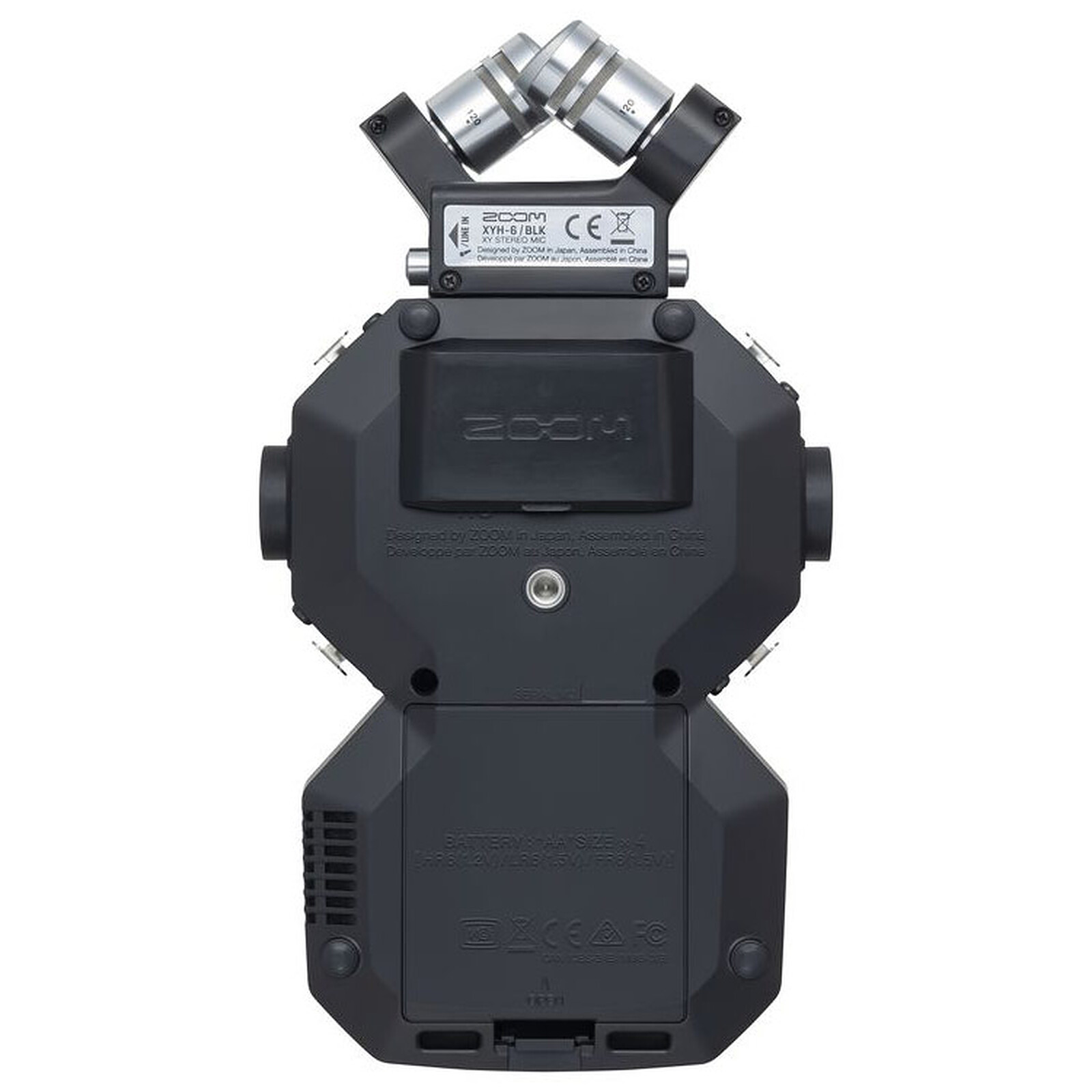 Zoom H6 Black Grabador Portátil 6 canales con 4 XLR y Mic Stereo XY