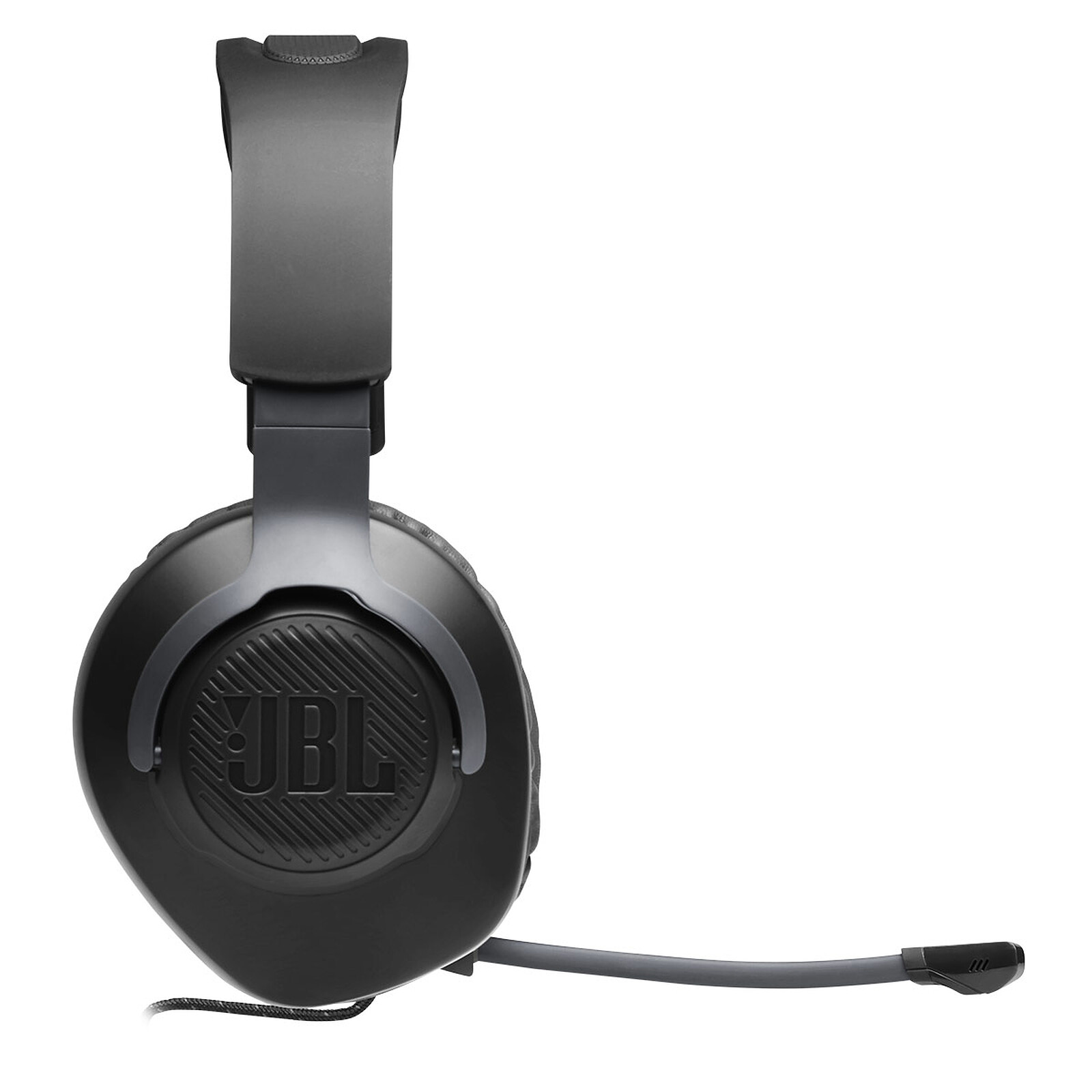 JBL QUANTUM 400 3.5mm/ USB Connector Circumaural Gaming Headset, Black 