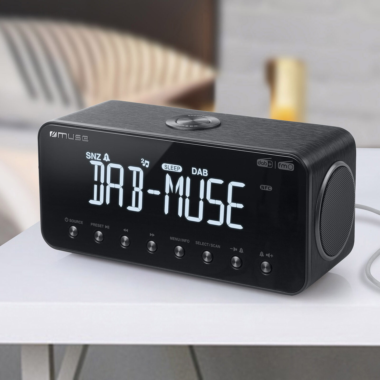 Muse M-196 DBT - Radio & radio réveil - Garantie 3 ans LDLC
