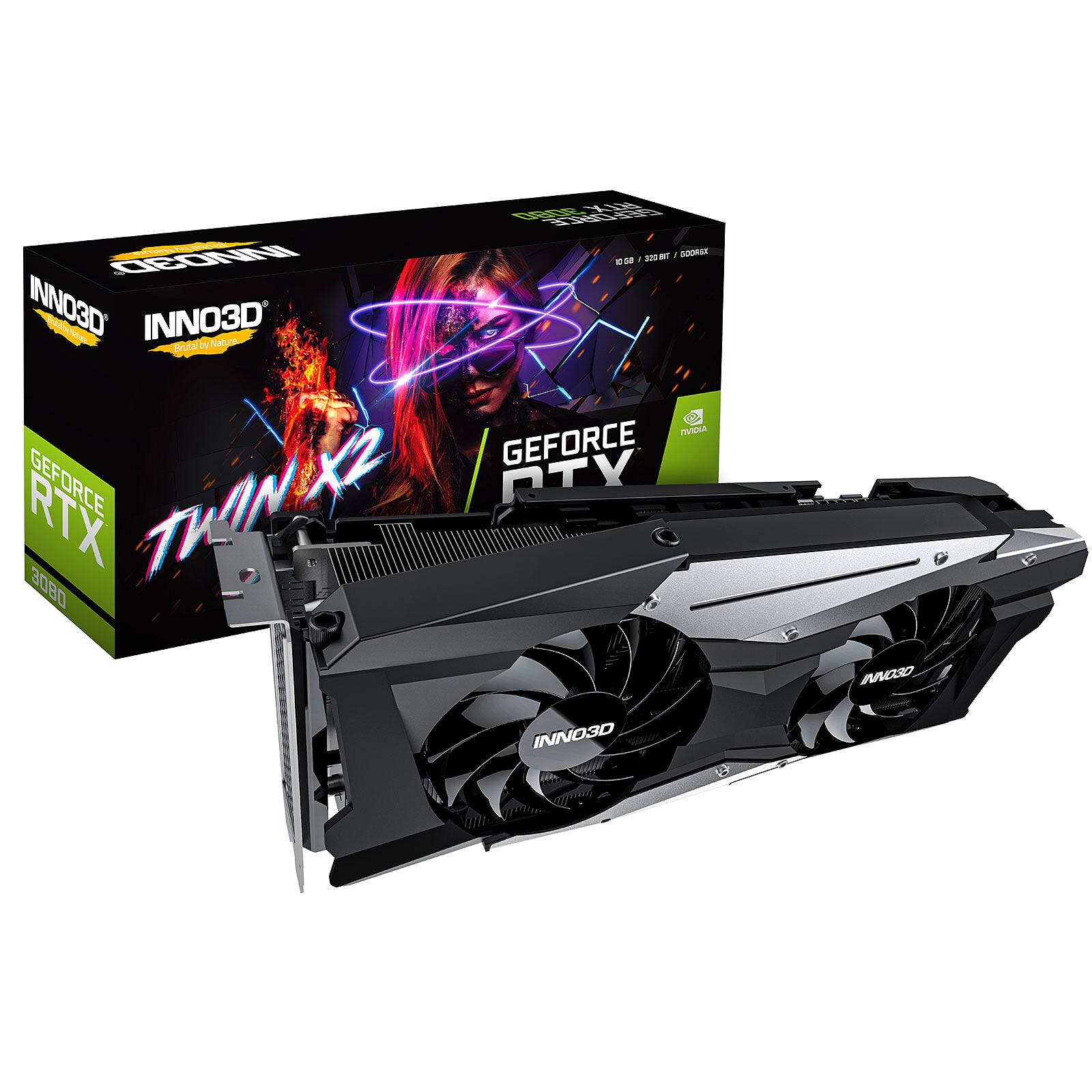 INNO3D GeForce RTX 3080 TWIN X2 OC - Graphics card - LDLC 3-year 