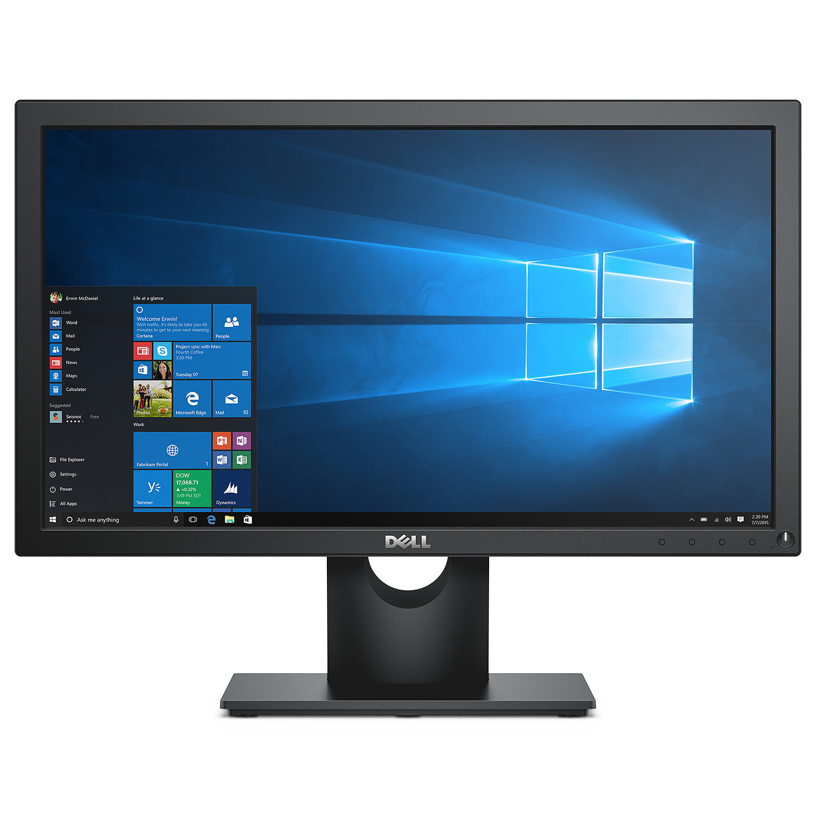 Dell 19.5" LED - E2016HV - PC monitor Dell on LDLC | Holy Moley