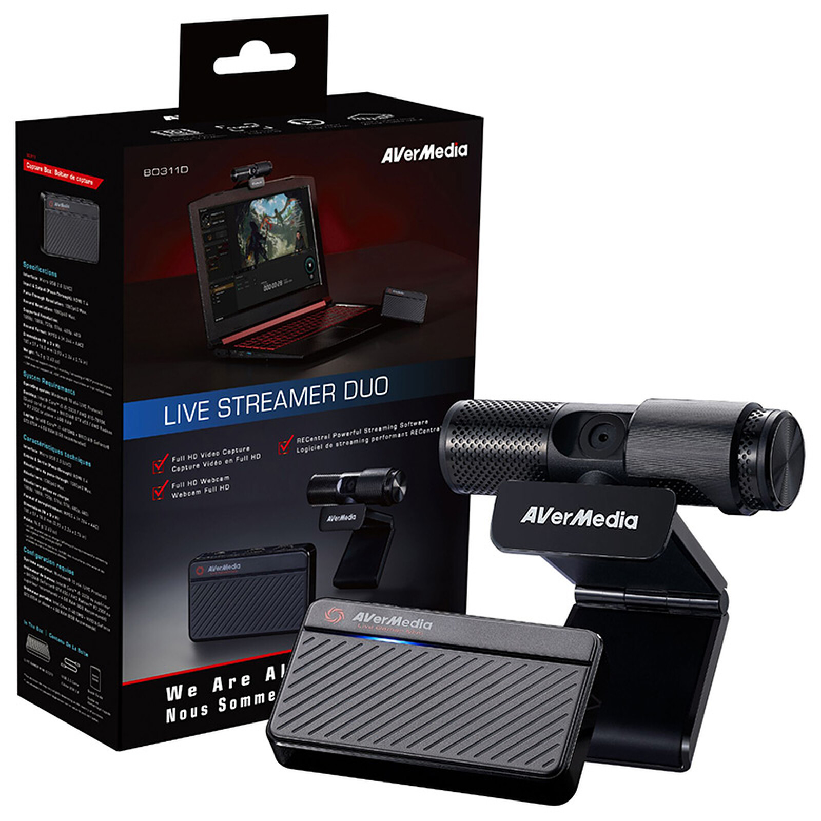 Avermedia lance un boîtier d'acquisition vidéo externe HD