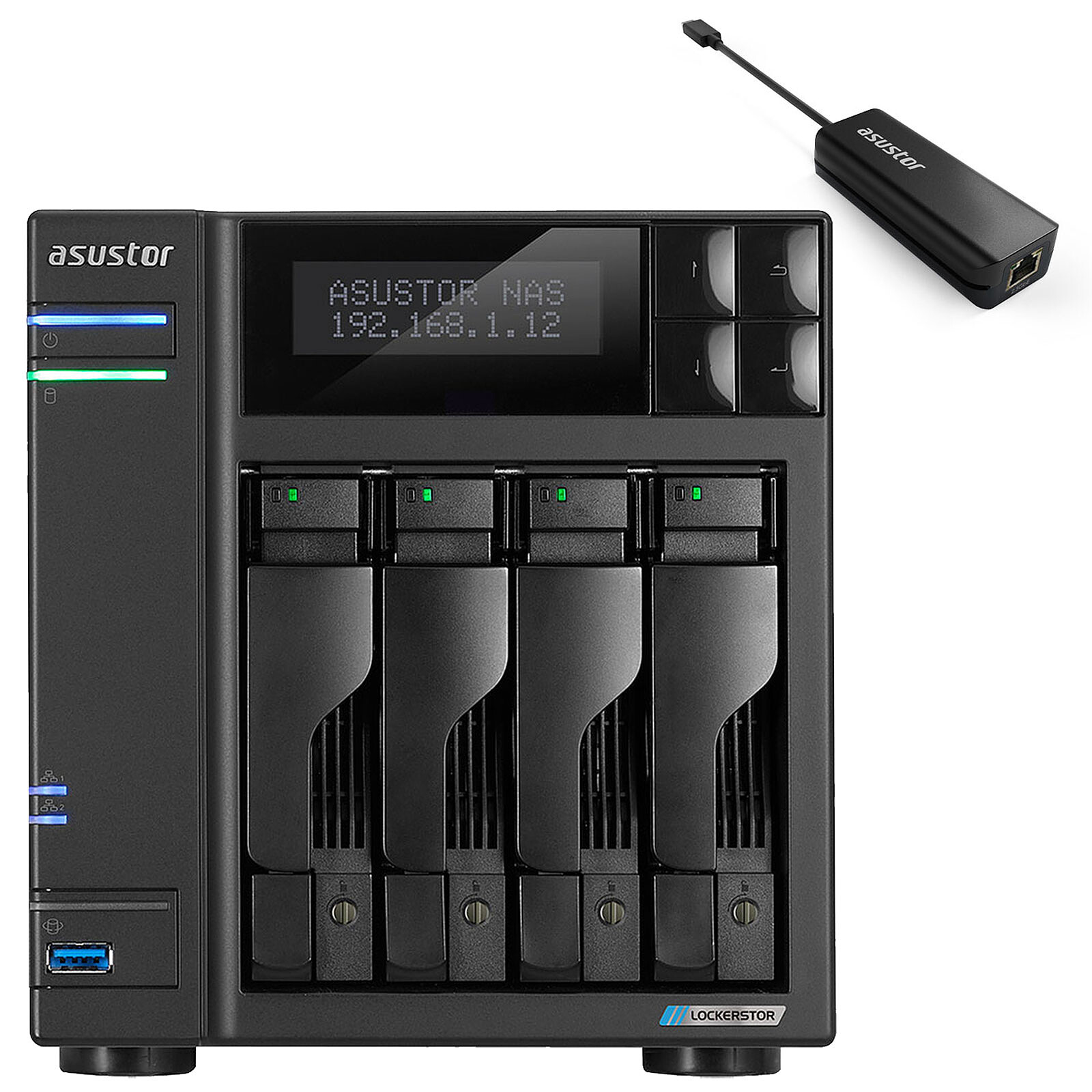 ASUSTOR AS6604T AS-U2.5G Adapter - NAS server ASUSTOR on LDLC