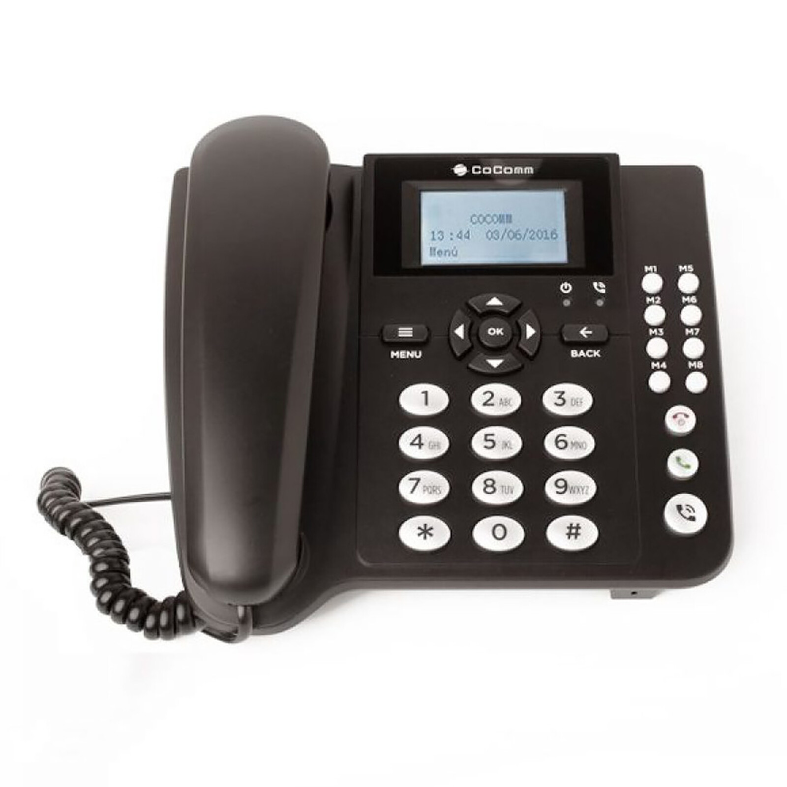 Thomson Reply Noir - Téléphone filaire - Garantie 3 ans LDLC