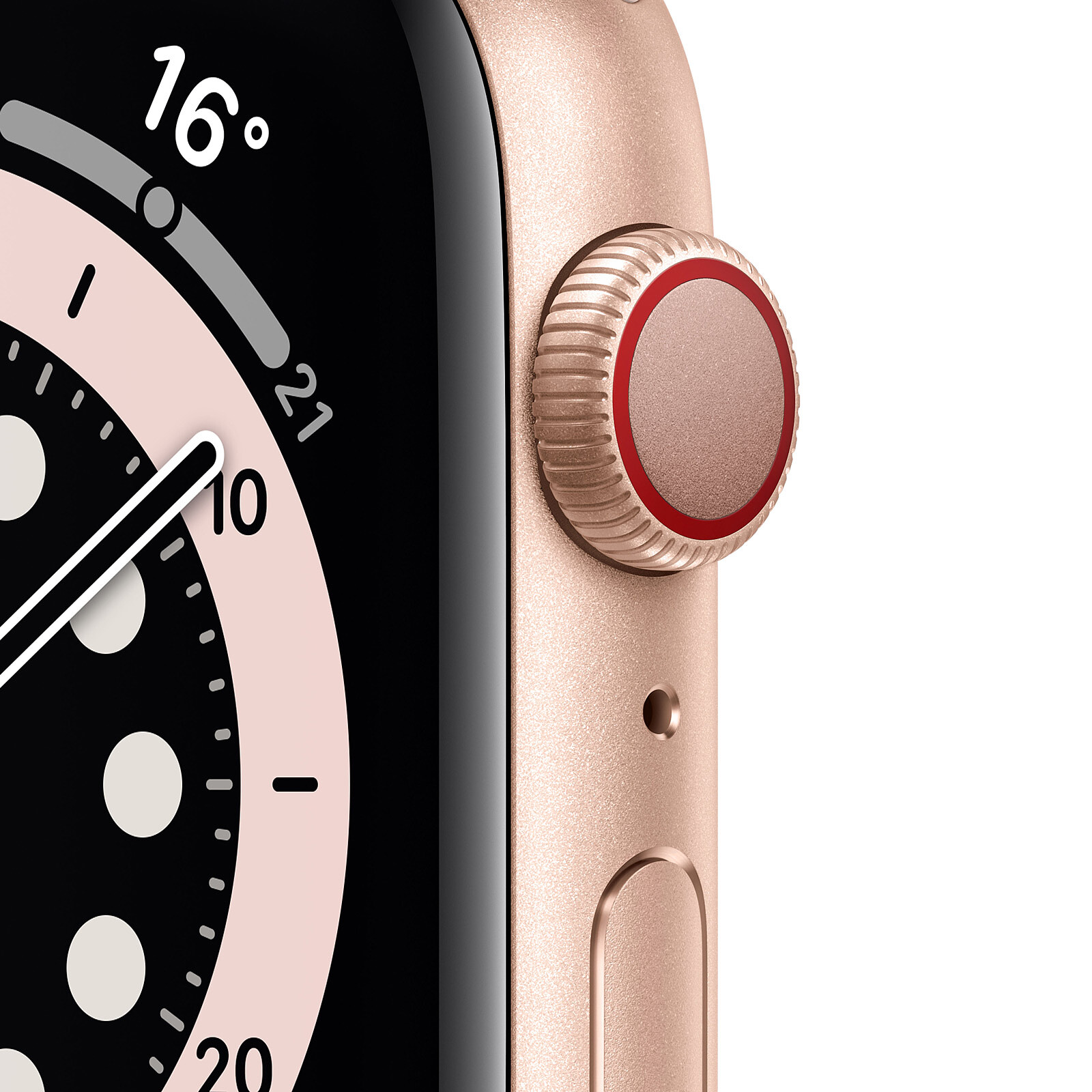 Apple Watch Series 6 GPS Cellular Aluminium Gold Bracelet Pink Sand 40 mm